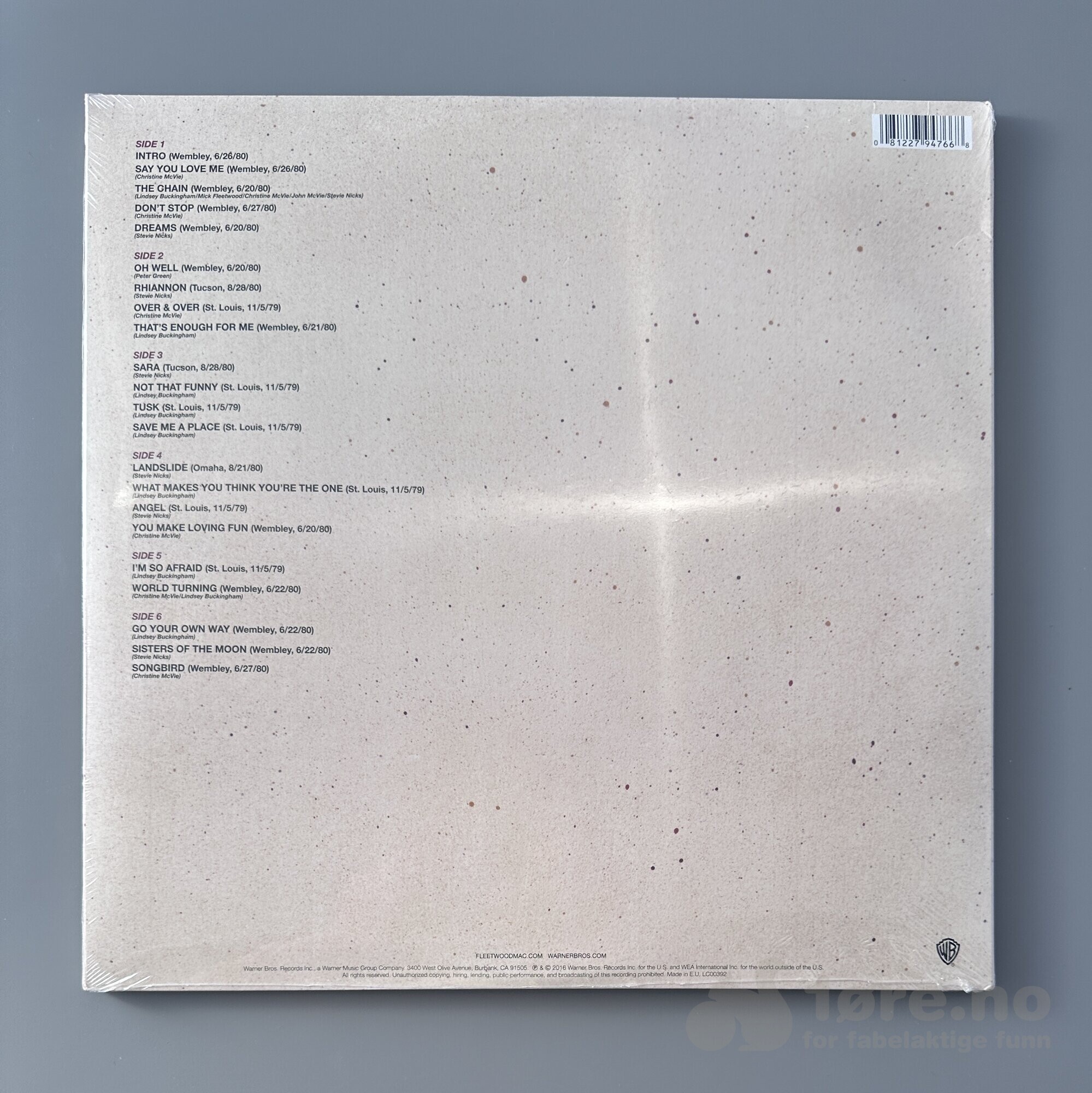 LP - Fleetwood Mac - In Concert, bilde 2