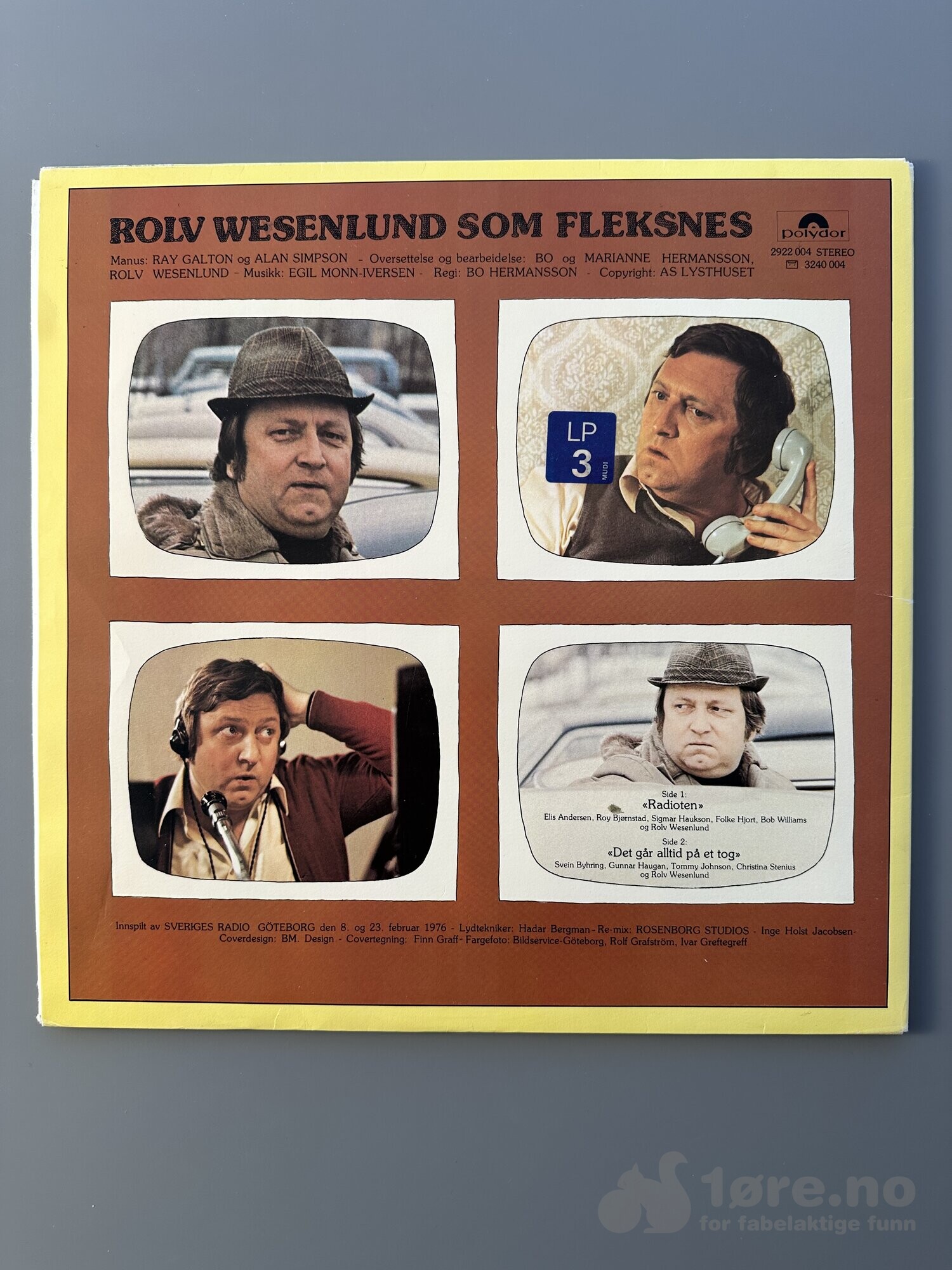 LP - Fleksnes Fataliteter - Radioten, bilde 2