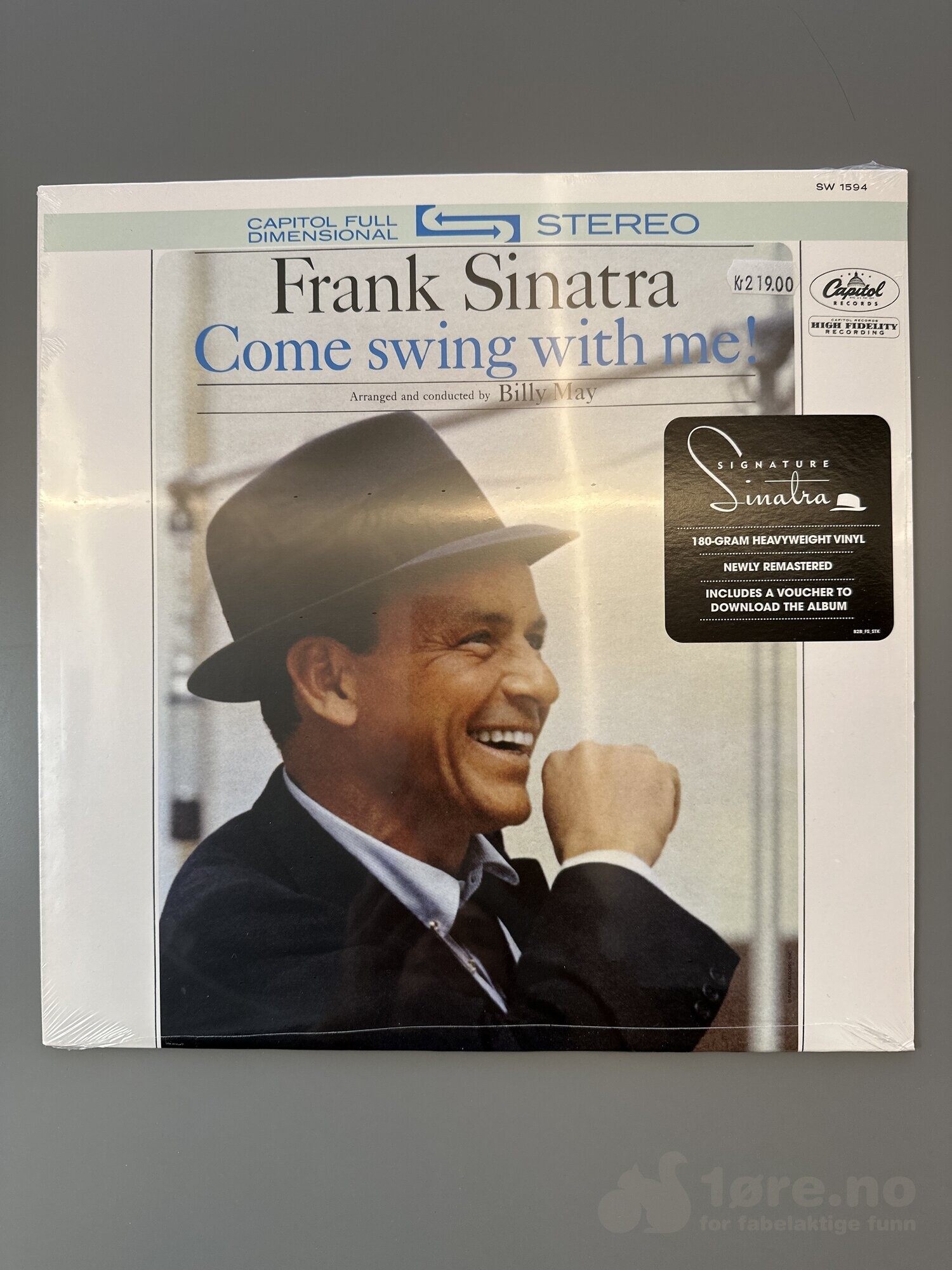 LP - Frank Sinatra - Come swing with me
