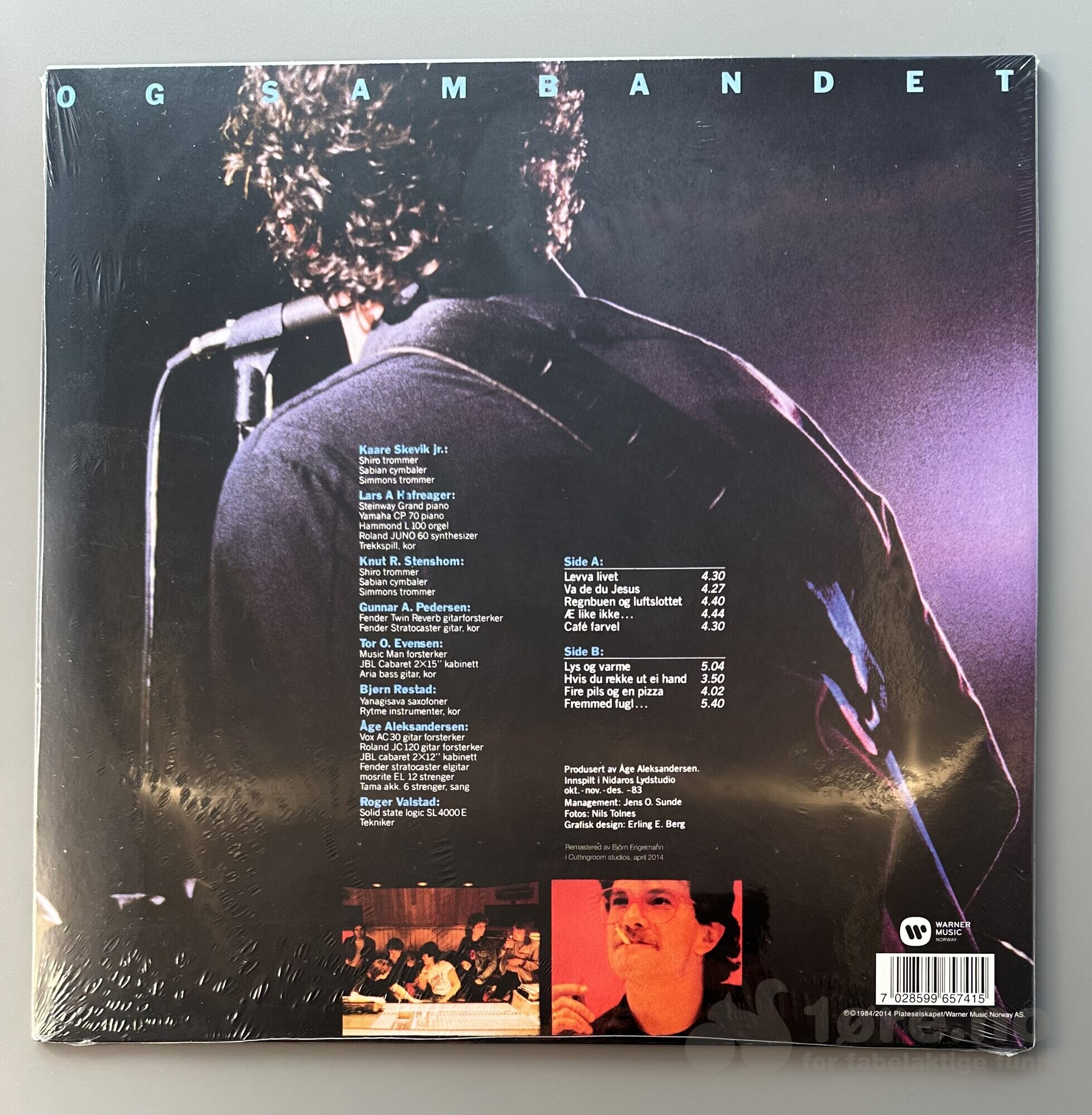 LP - Åge Aleksandersen - Levvå Livet, bilde 2