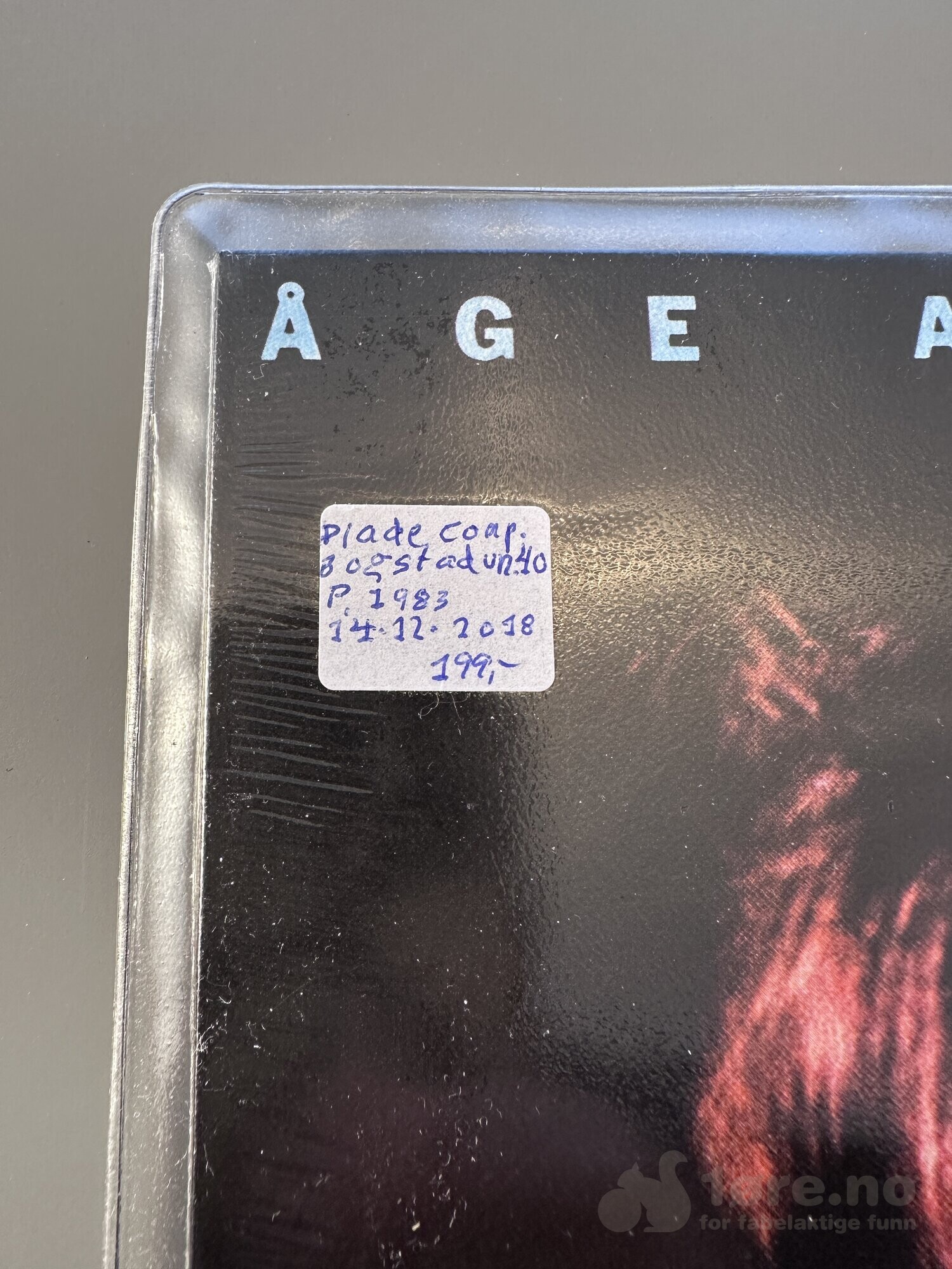 LP - Åge Aleksandersen - Levvå Livet, bilde 3