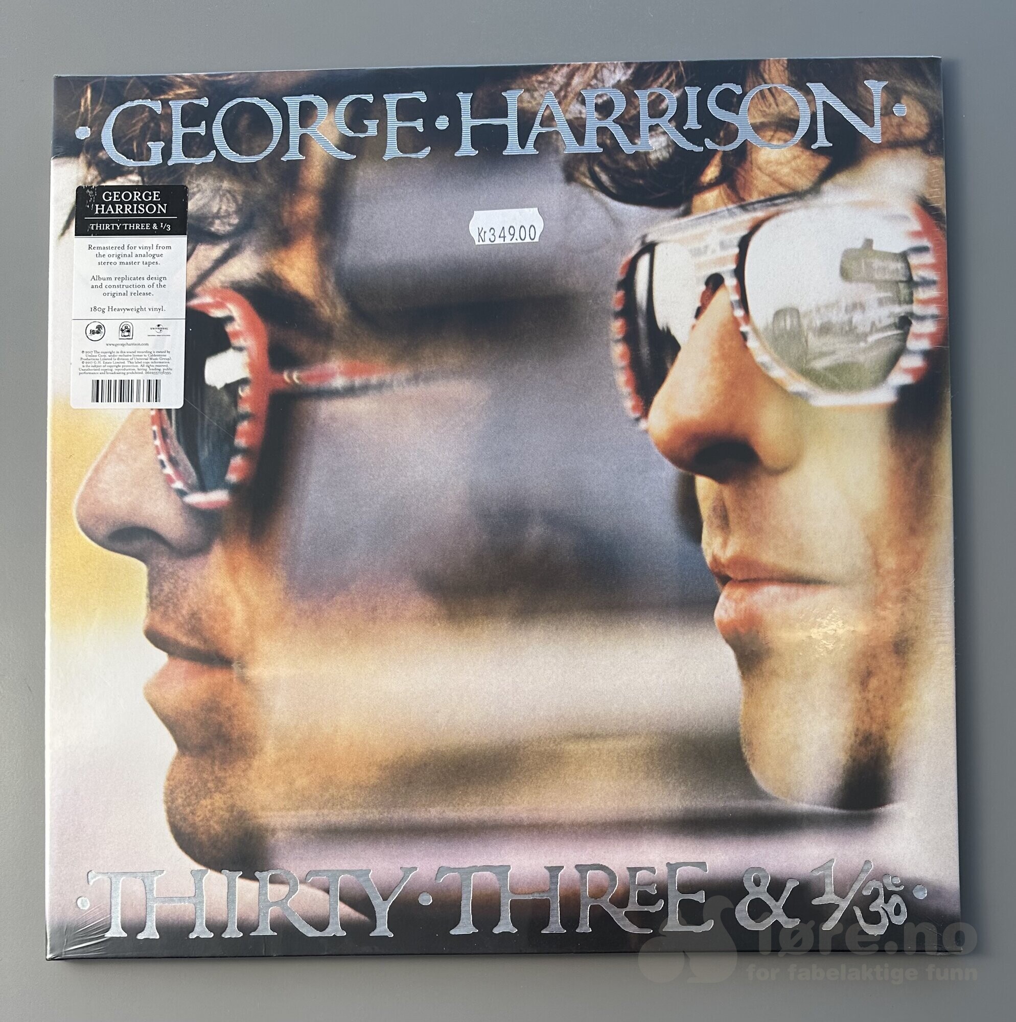 LP - George Harrison - Thirty three & 1/3