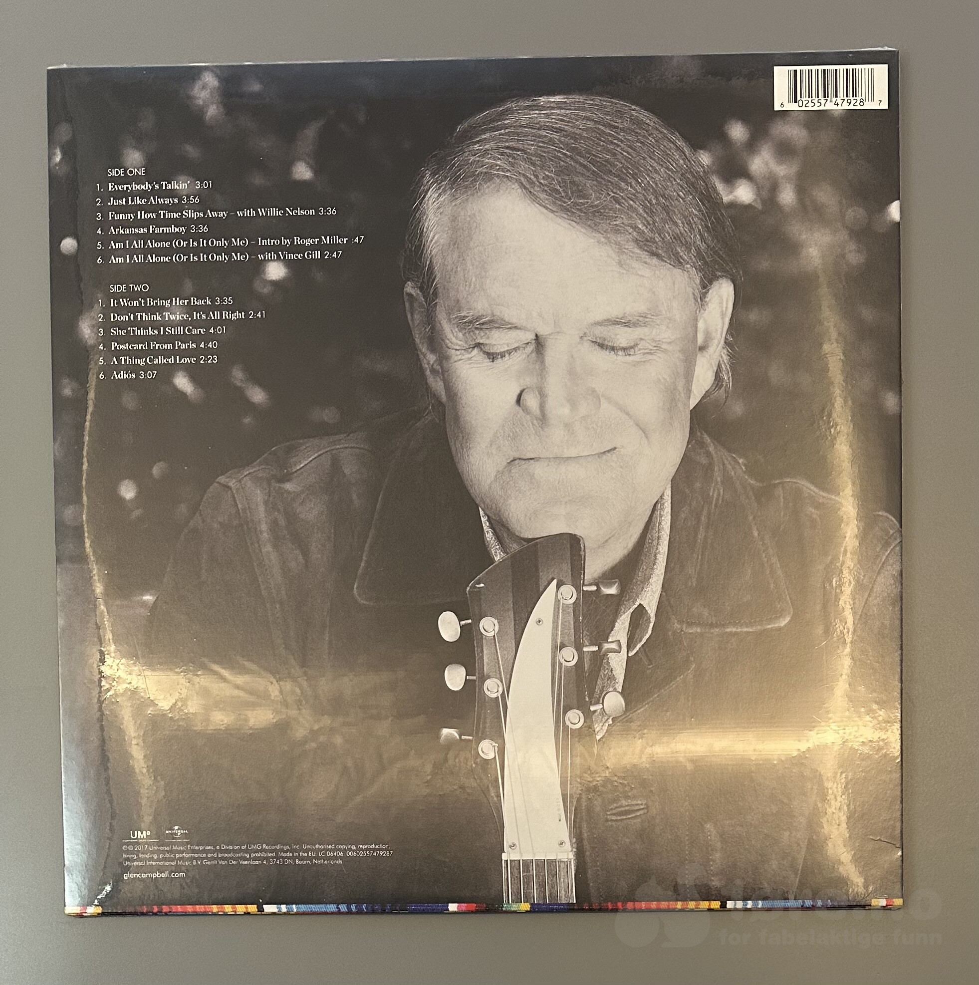 LP - Glen Campbell - Adiós, bilde 2