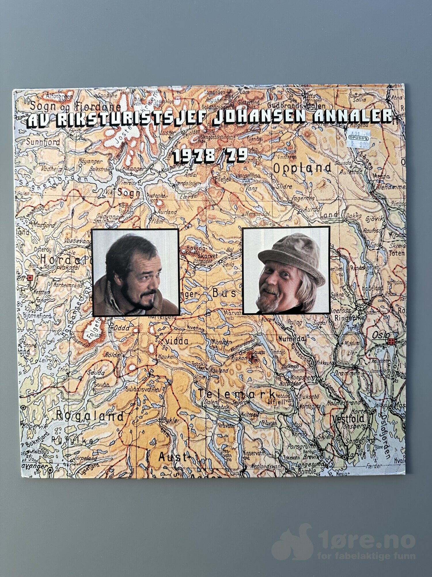 LP - Harald Heide Steen Jr og Totto Osvold - Av riksturistsjef Johansen annaler 1978/79