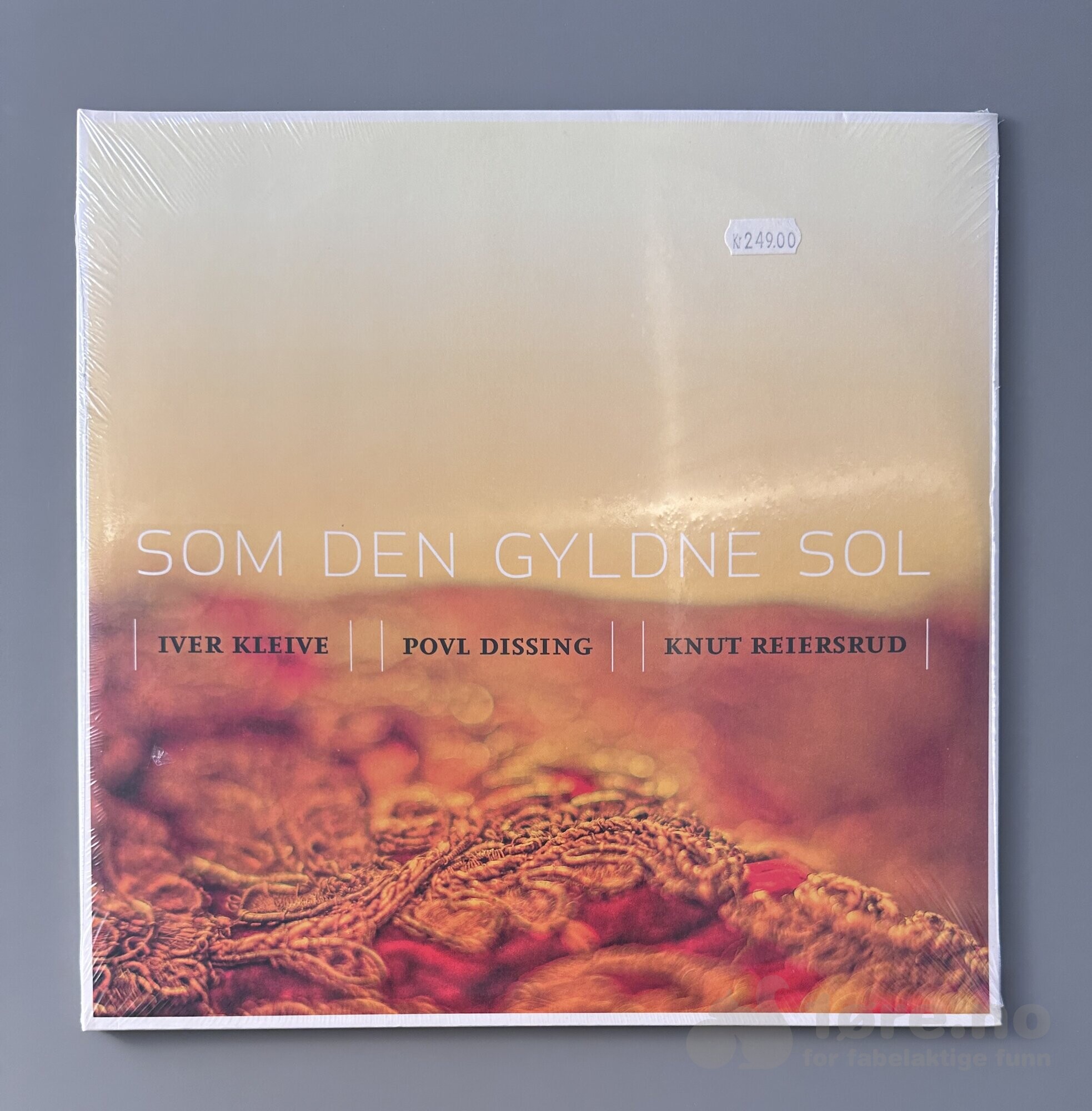 LP - Ivar Kleive / Povl Dissing / Knut Reiersrud - som den gyldne sol