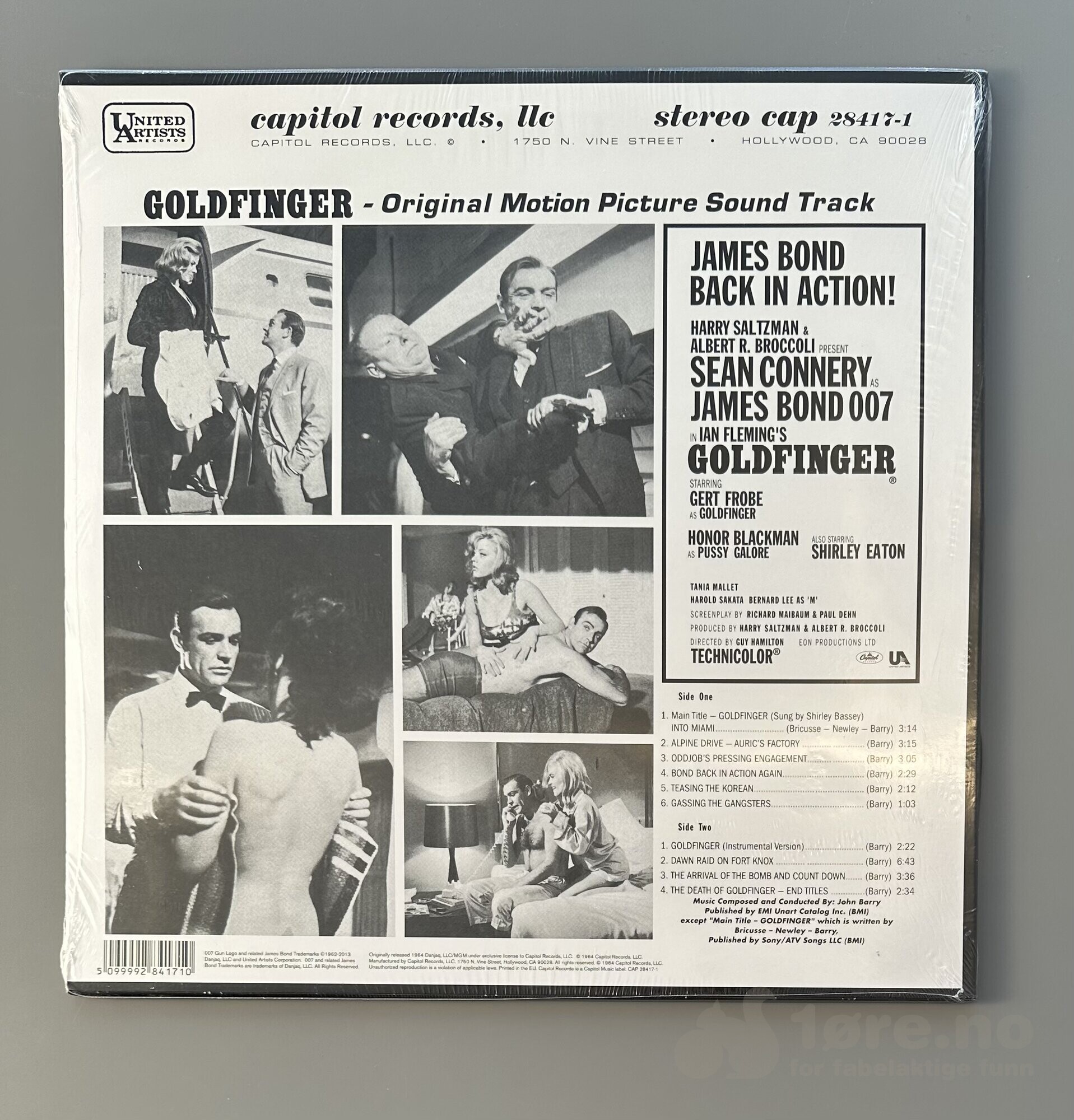 LP - James Bond - Goldfinger, bilde 2