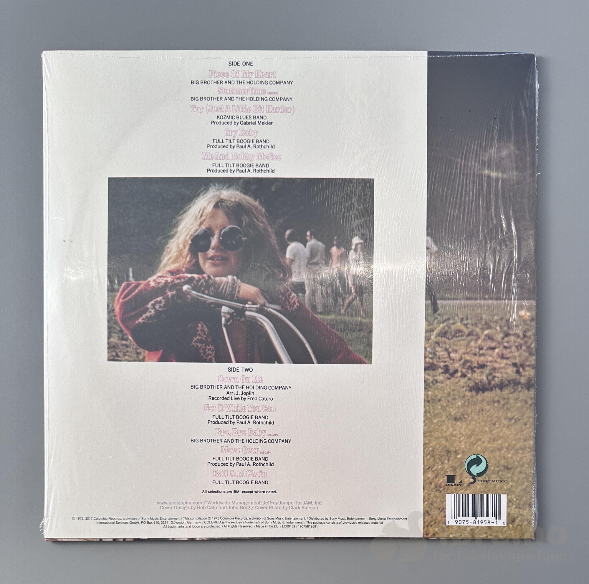 LP - Janis Joplin - Greatest Hits, bilde 2