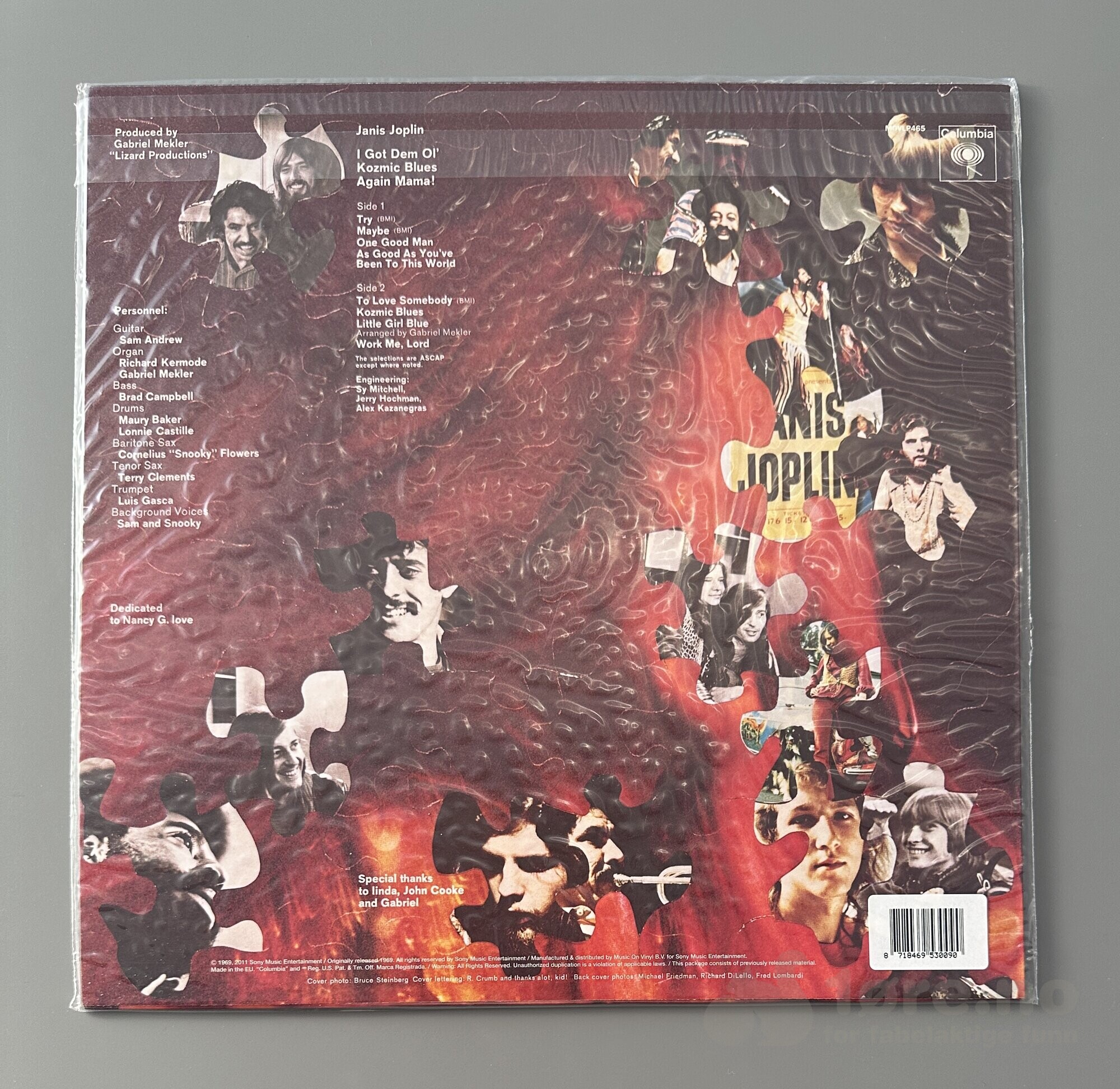 LP - Janis Joplin - I got dem ol kozmic blues again mama!, bilde 2