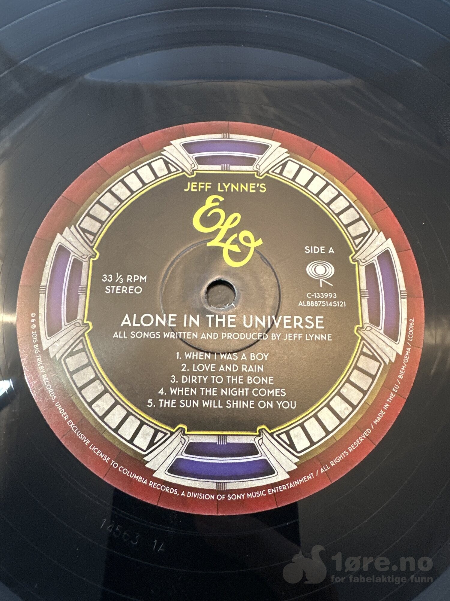 LP - Jeff Lynne’s ELO - Alone in the universe, bilde 3