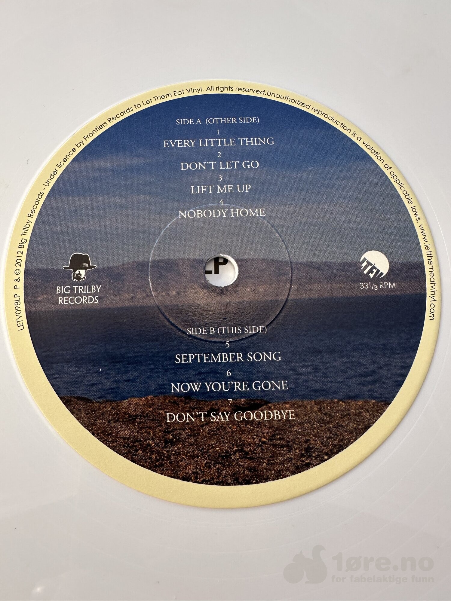 LP - Jefferson Lynne - Armchair Theatre, bilde 4