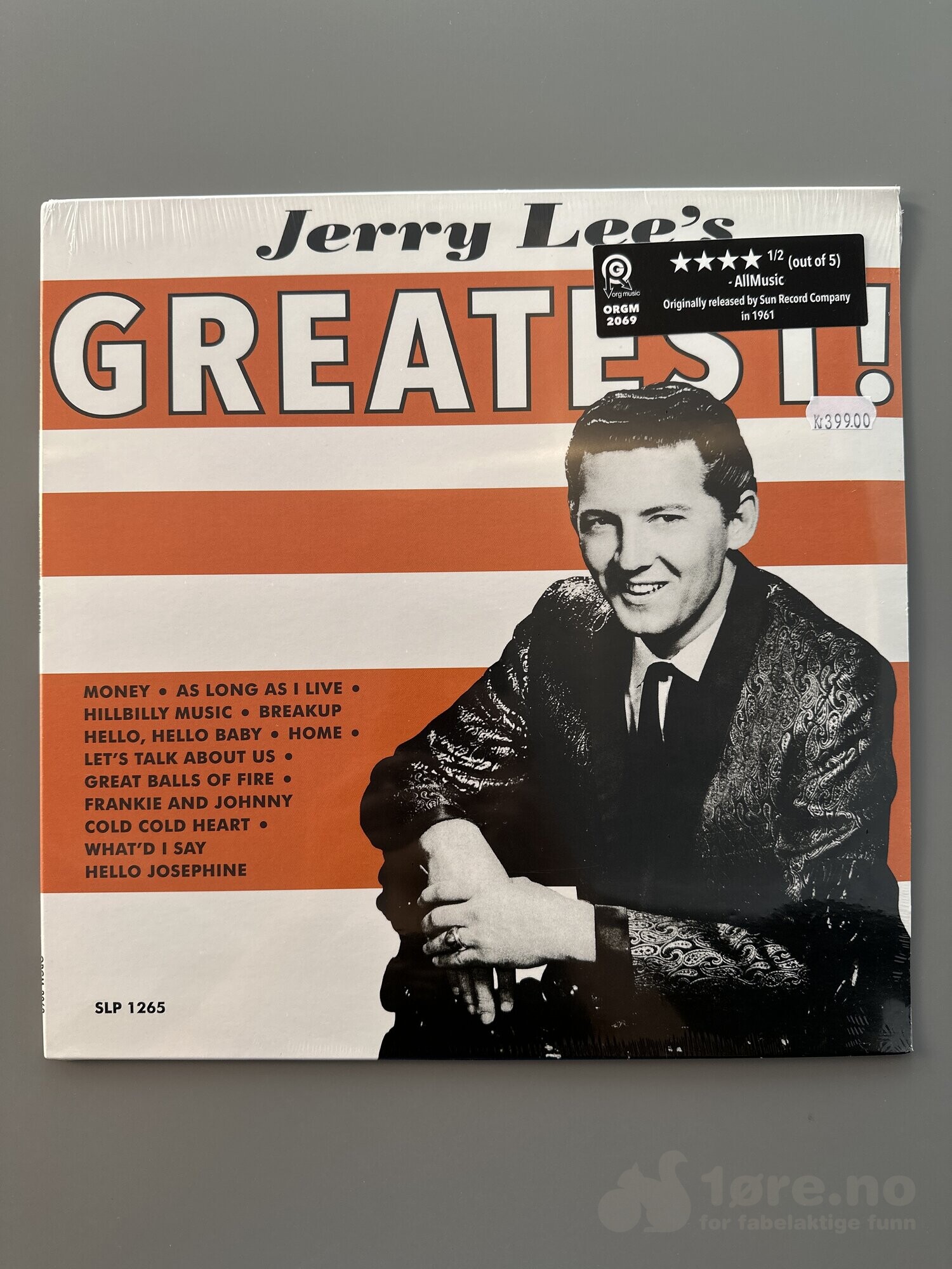 LP - Jerry Lee Lewis - Jerry Lee’s Greatest!