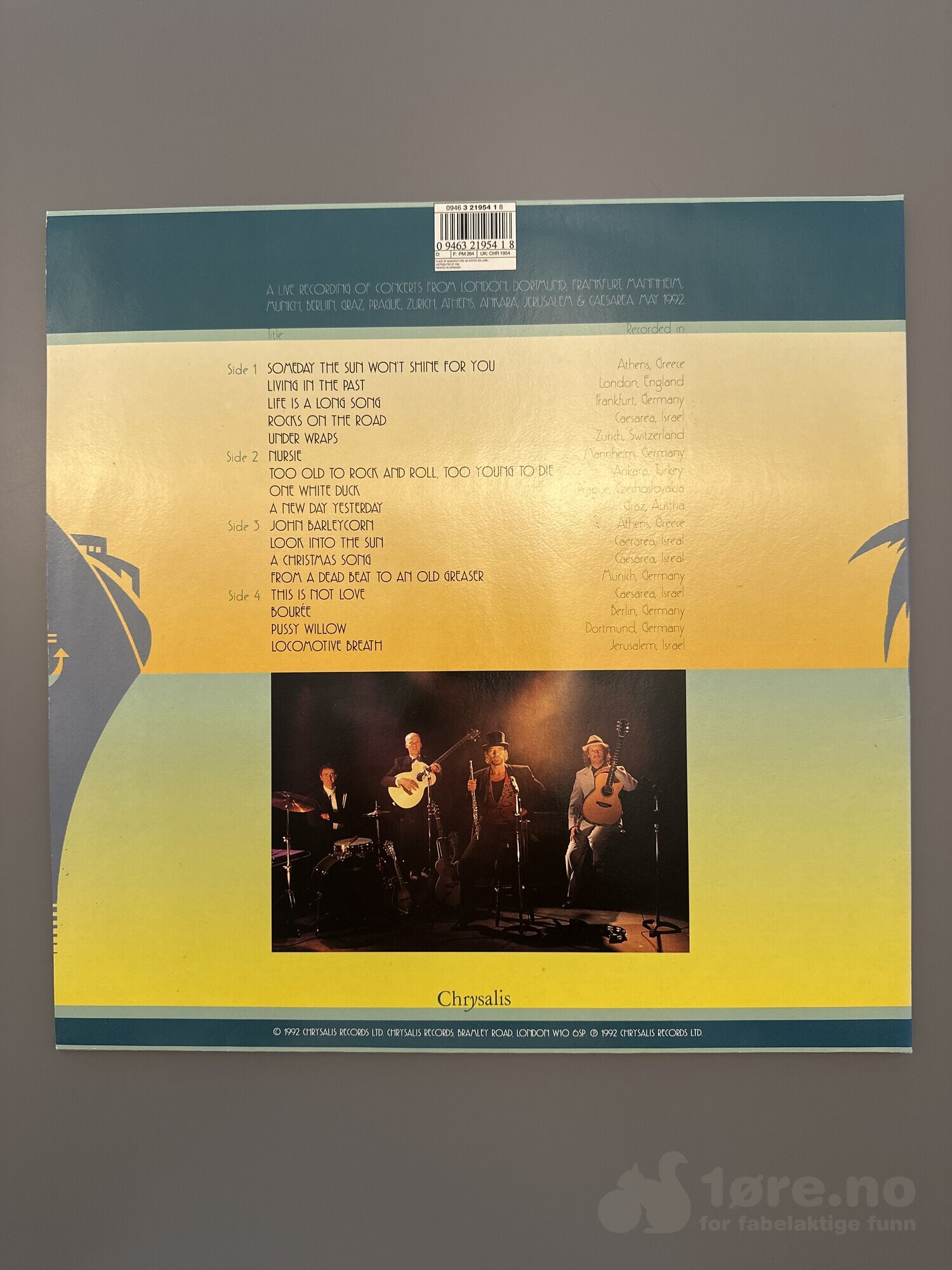LP - Jethro Tull - A little light music, bilde 2