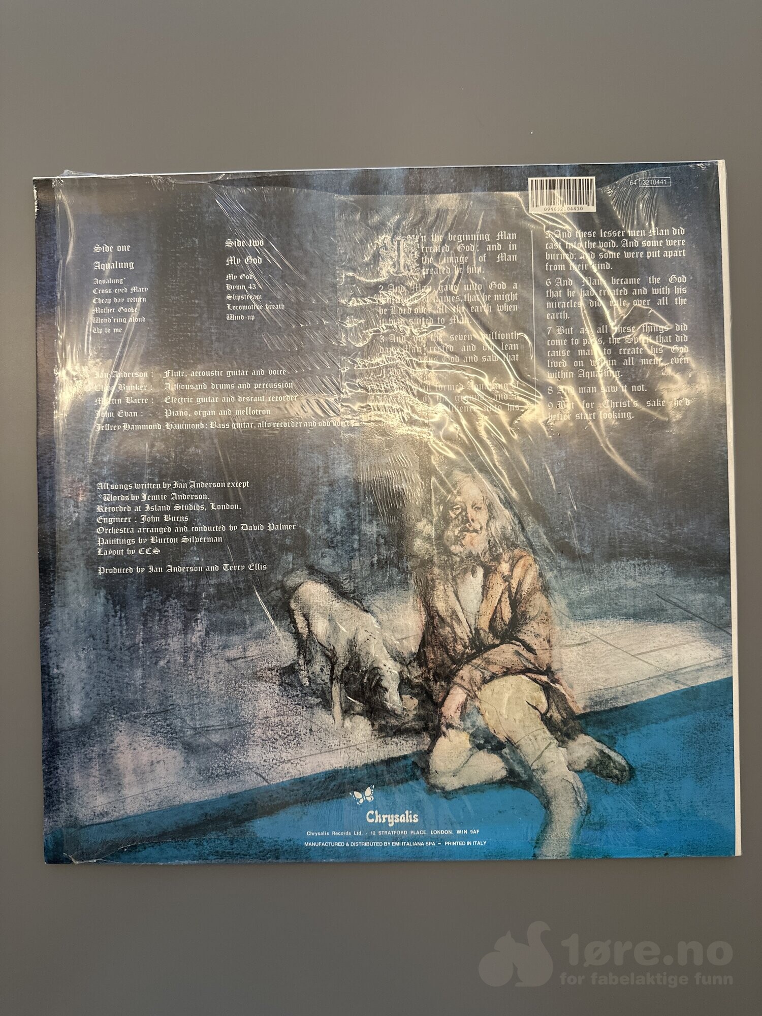 LP - Jethro Tull - Aqualung, bilde 2