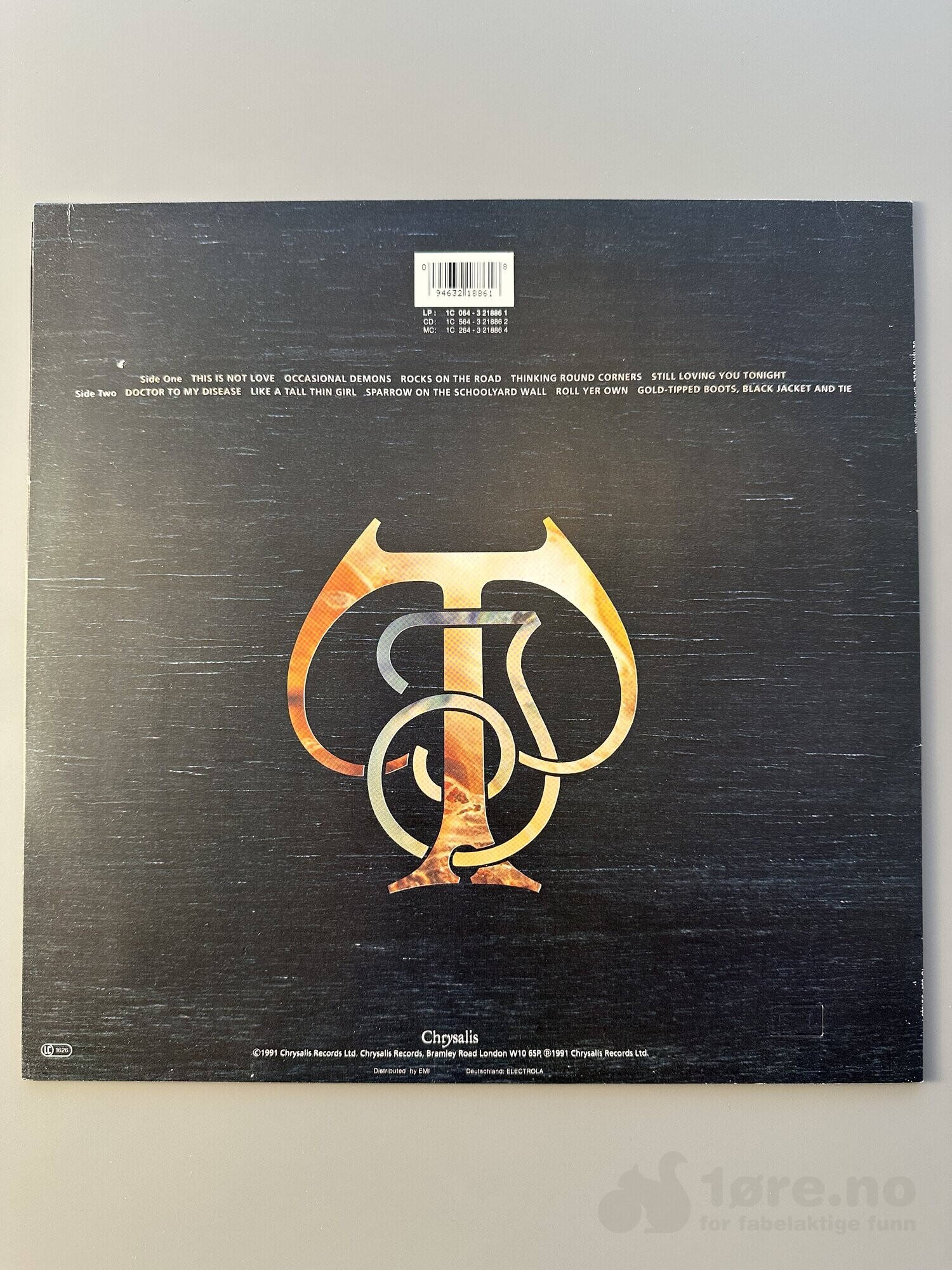 LP - Jethro Tull - Catfish Rising, bilde 2