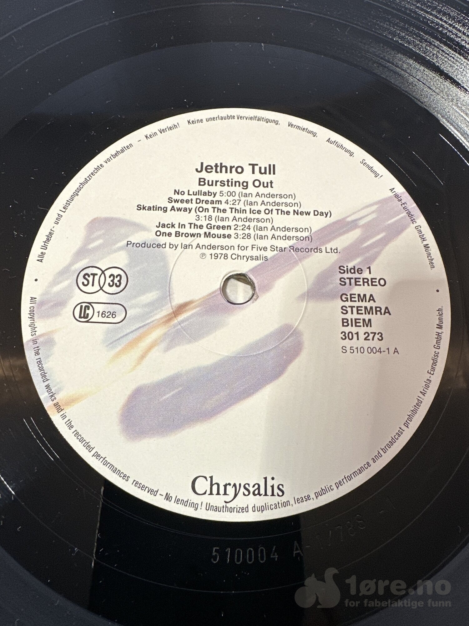 LP - Jethro Tull - Live, bilde 4