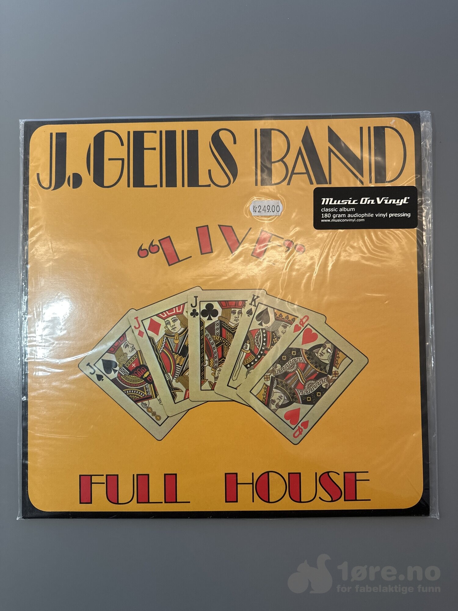 LP - J.Geils band - Live Full House