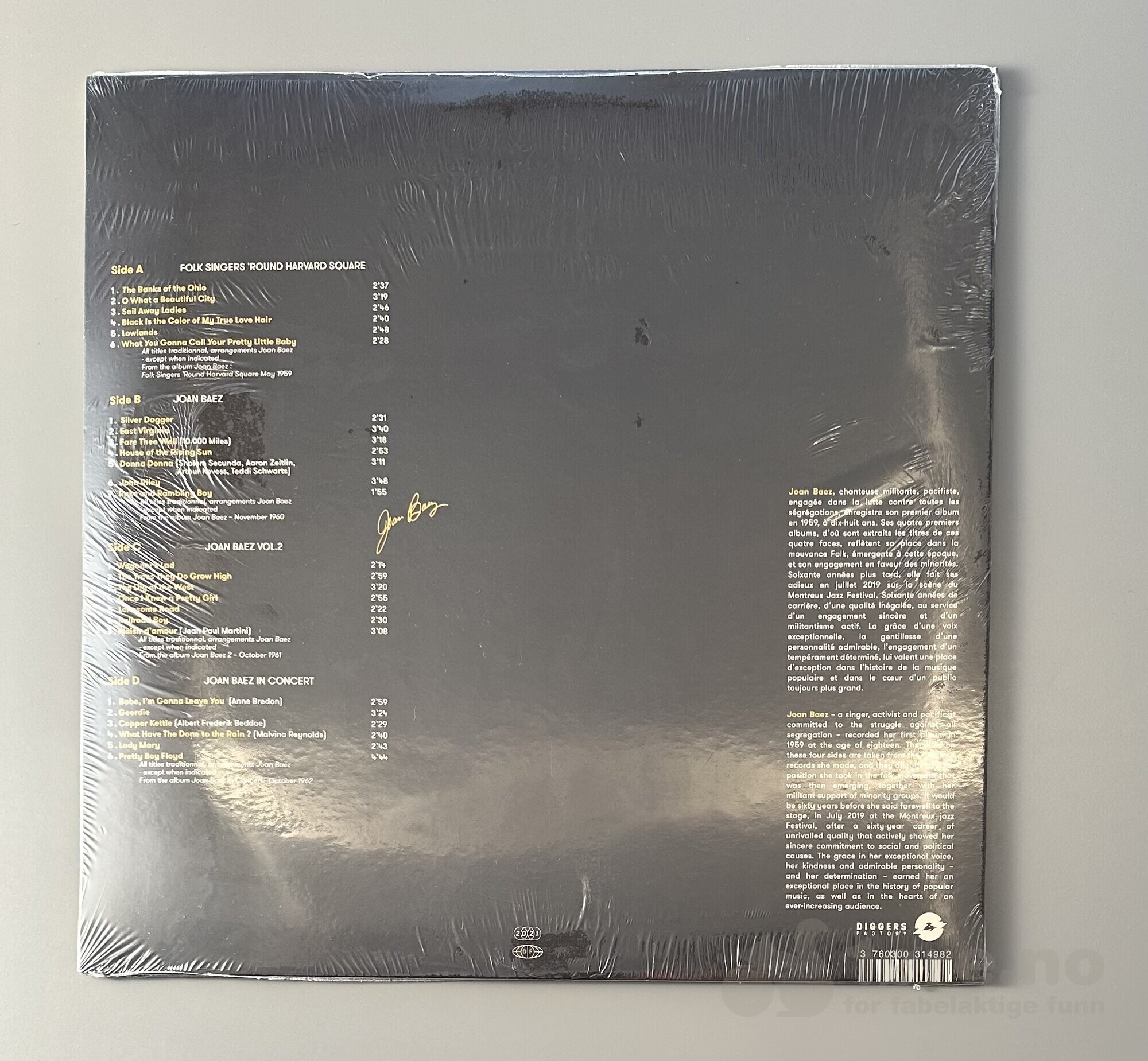LP - Joan Baez - Joan Baez, bilde 2
