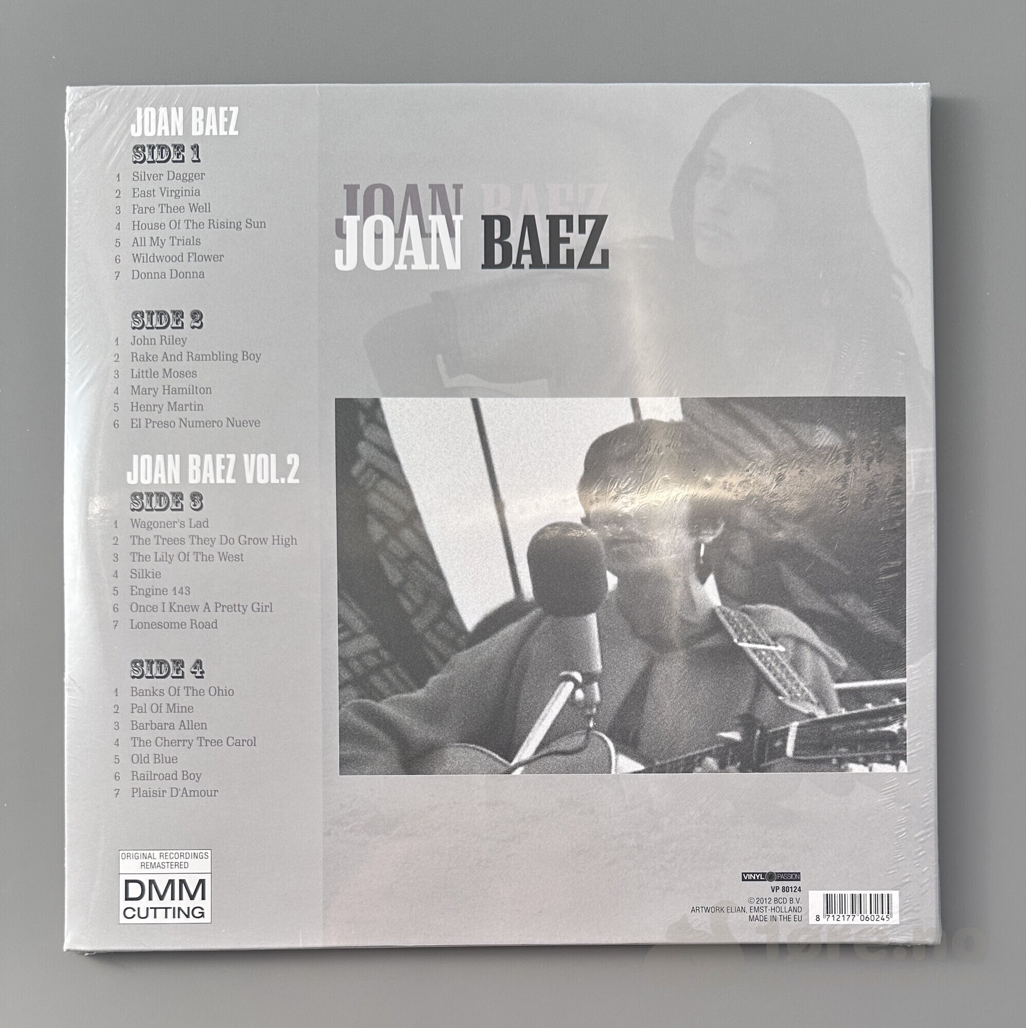 LP - Joan Baez - Original album Vol. 2, bilde 2