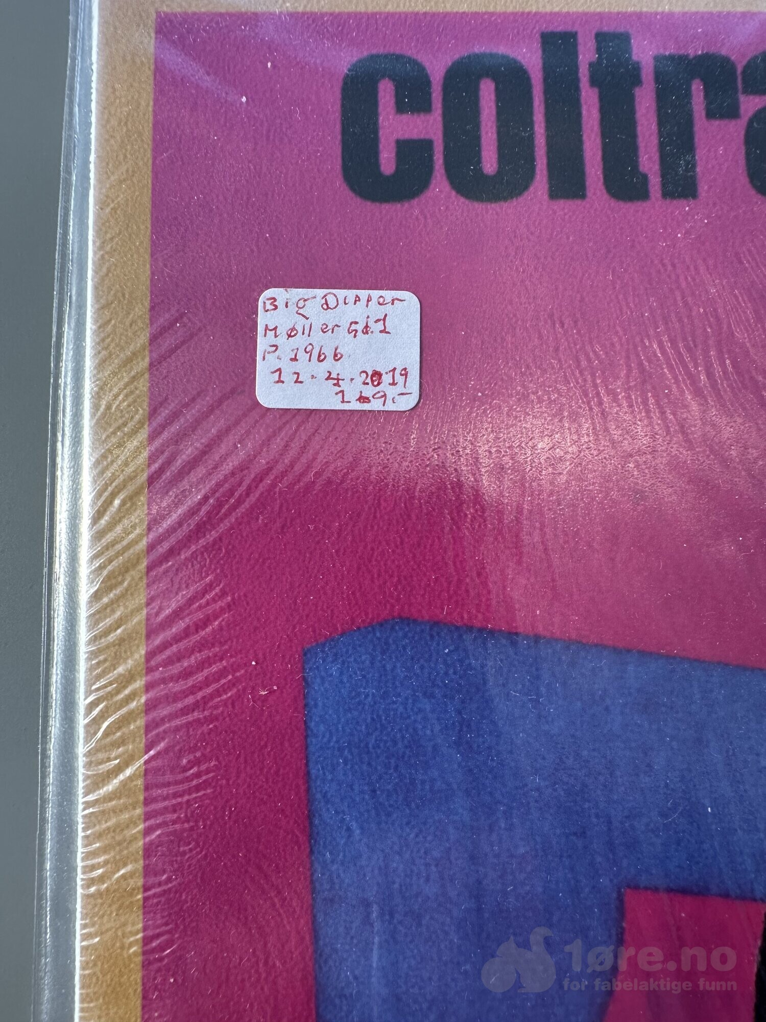 LP – John Coltrane – Coltrane Plays the Blues, bilde 3