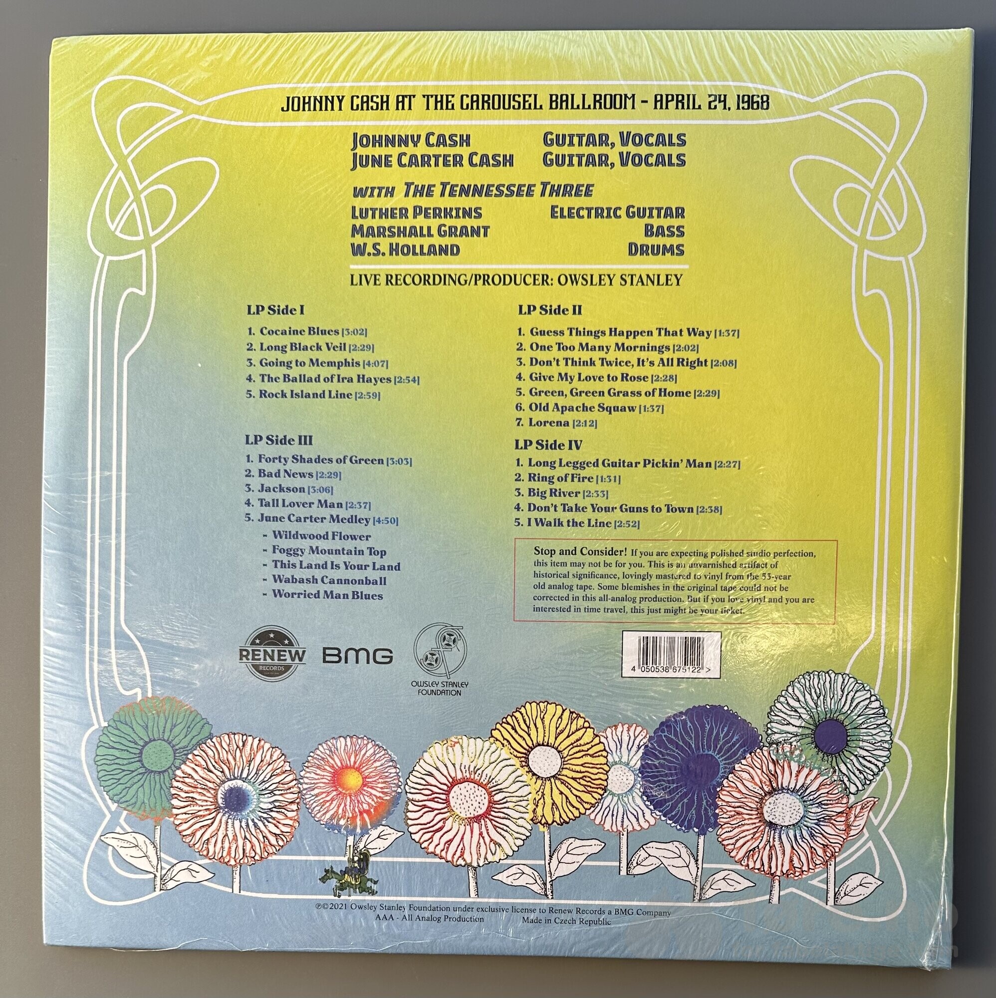 LP - Johnny Cash - At The Carousel Ballrom, bilde 2