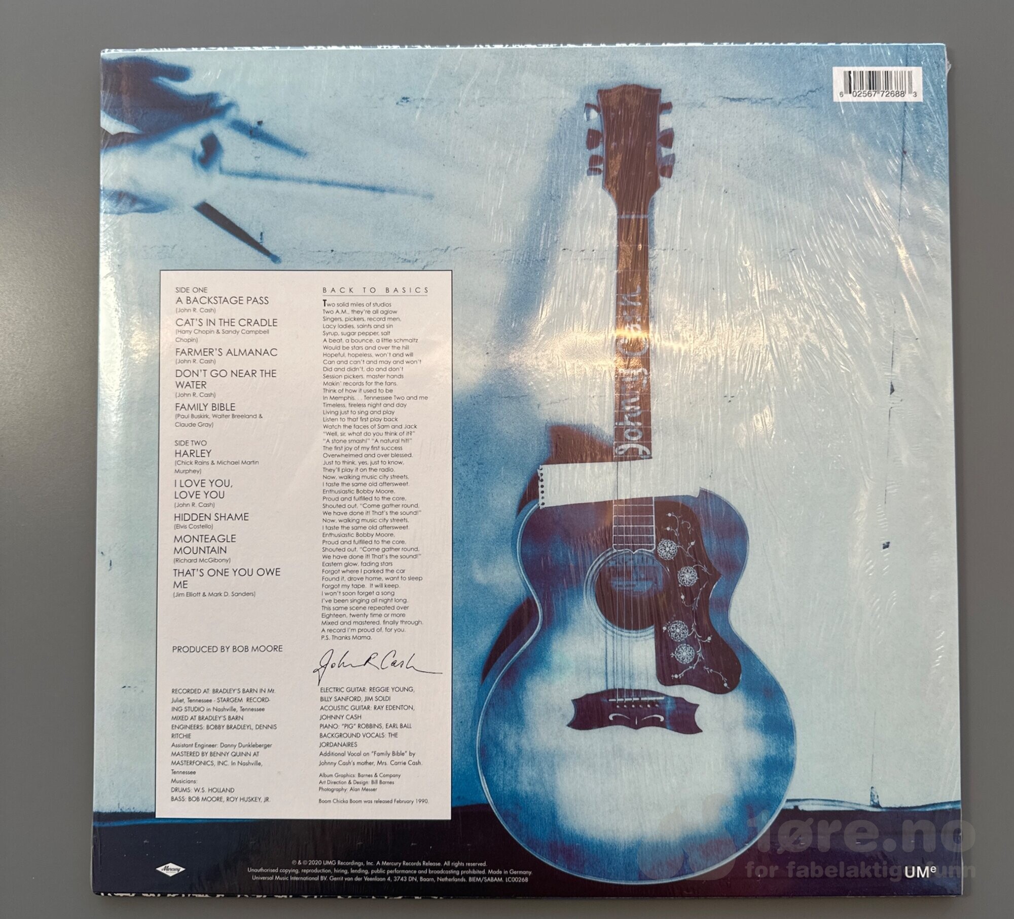 LP - Johnny Cash - Boom Chicka Boom, bilde 2