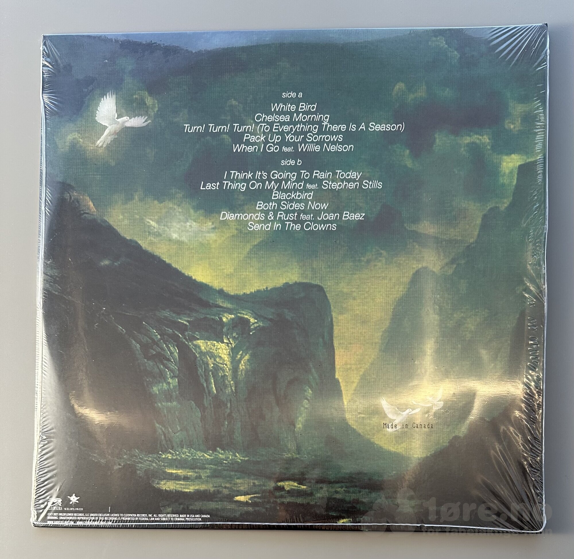 LP - Judy Collins - White bird, bilde 2