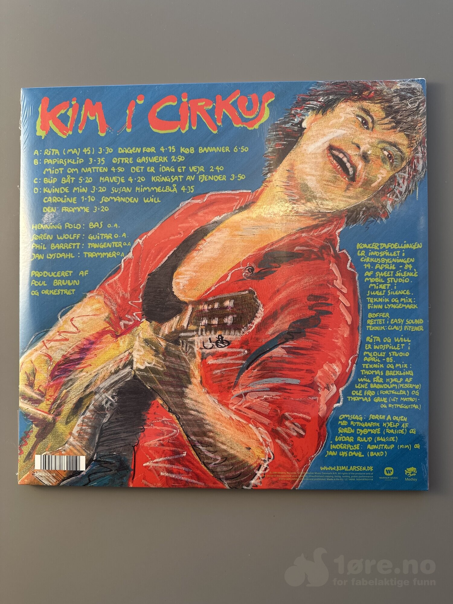 LP - Kim Larsen - Kim i Cirkus, bilde 2