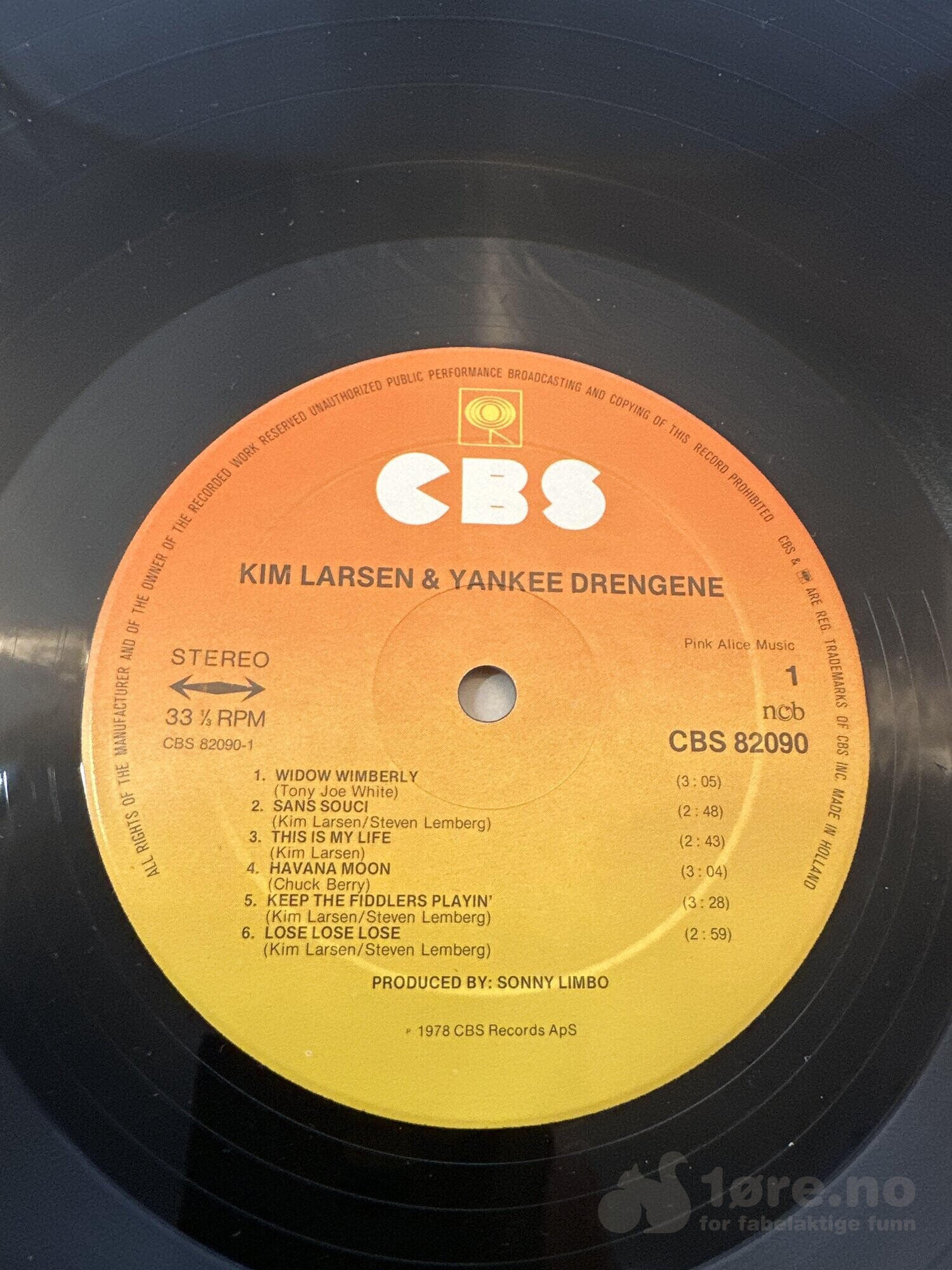 LP - Kim Larsen & Yankee drengene, bilde 3