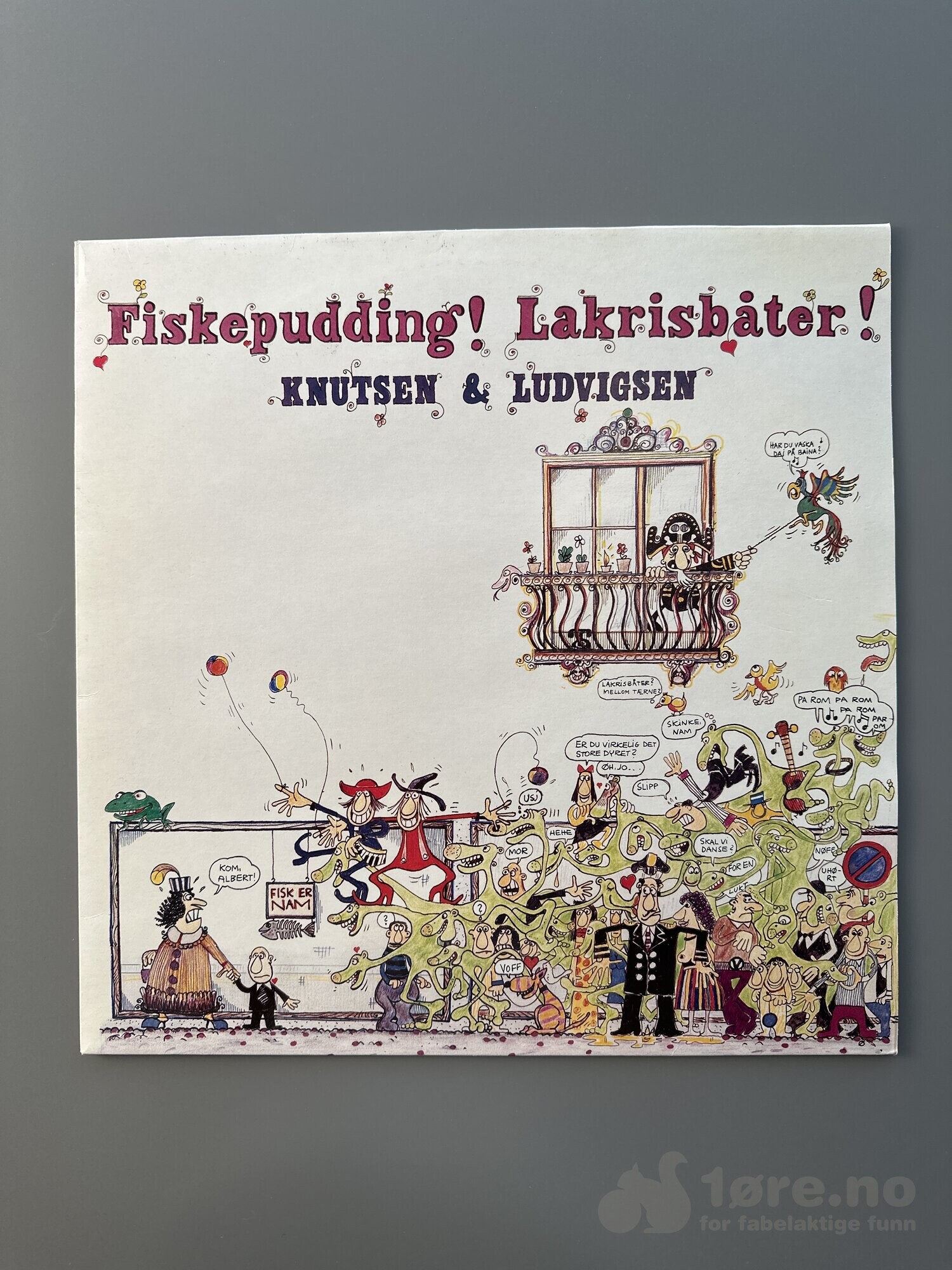 LP - Knutsen & Ludvigsen - Fiskepudding