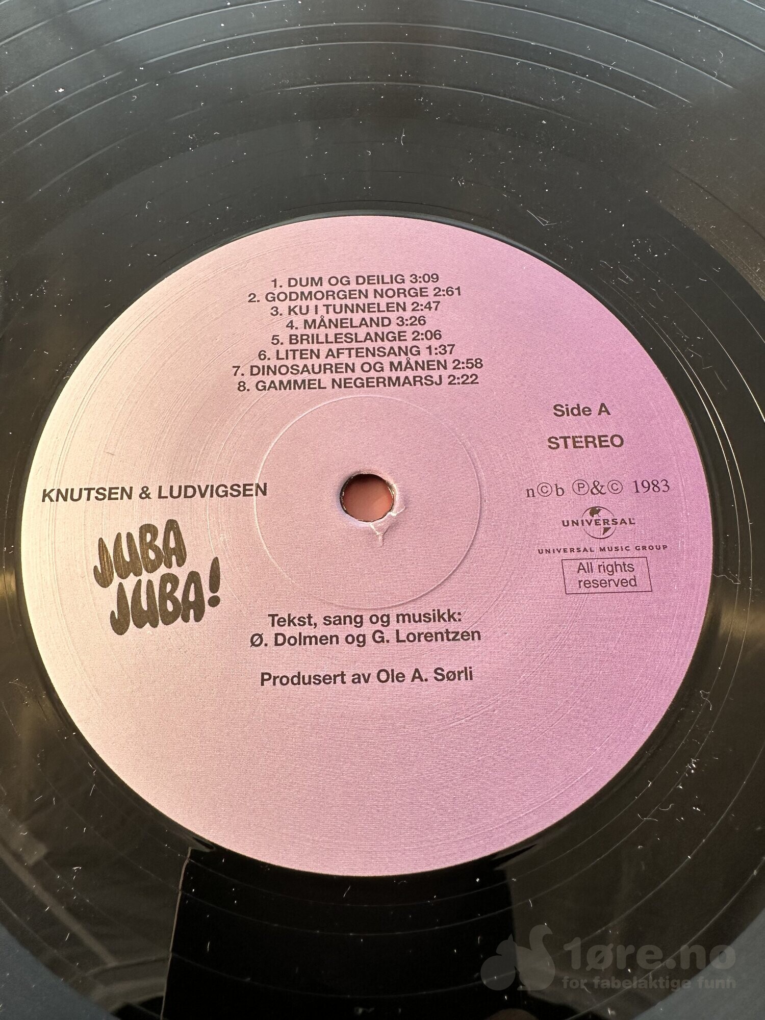 LP - Knutsen & Ludvigsen - Juba Juba, bilde 3