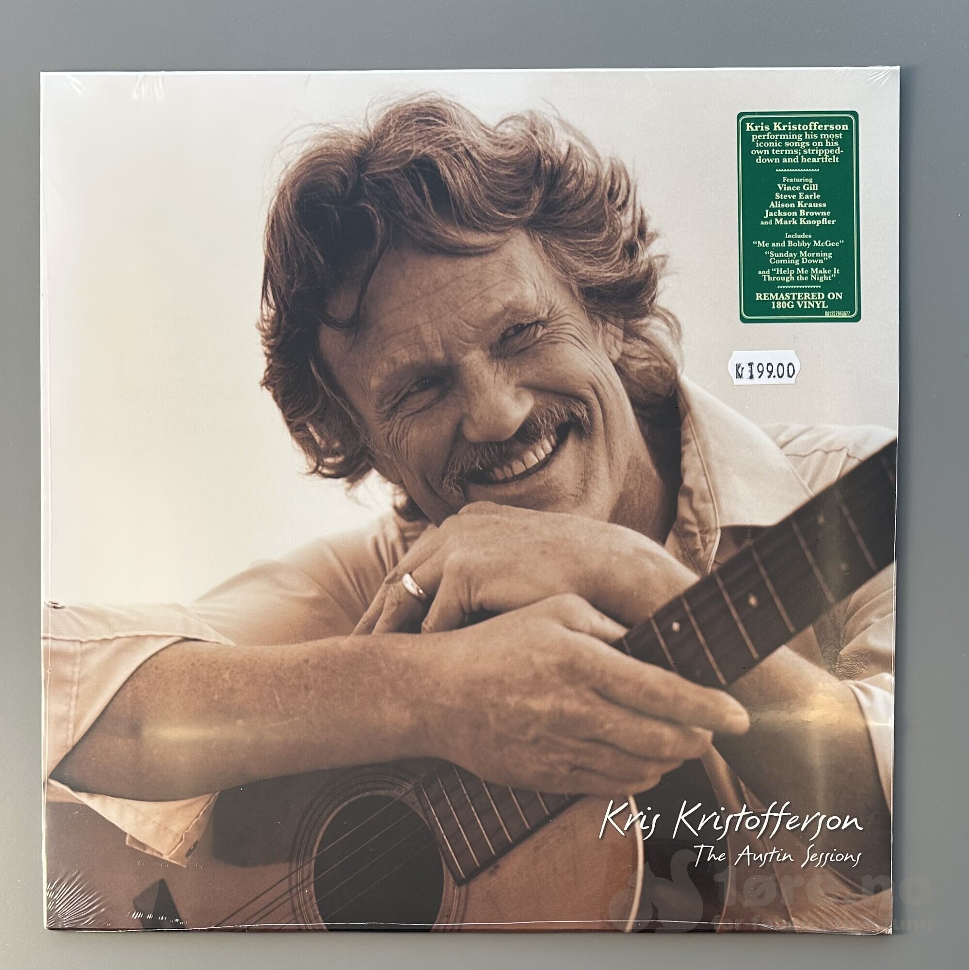 LP - Kris Kristofferson - The Austin Sessions