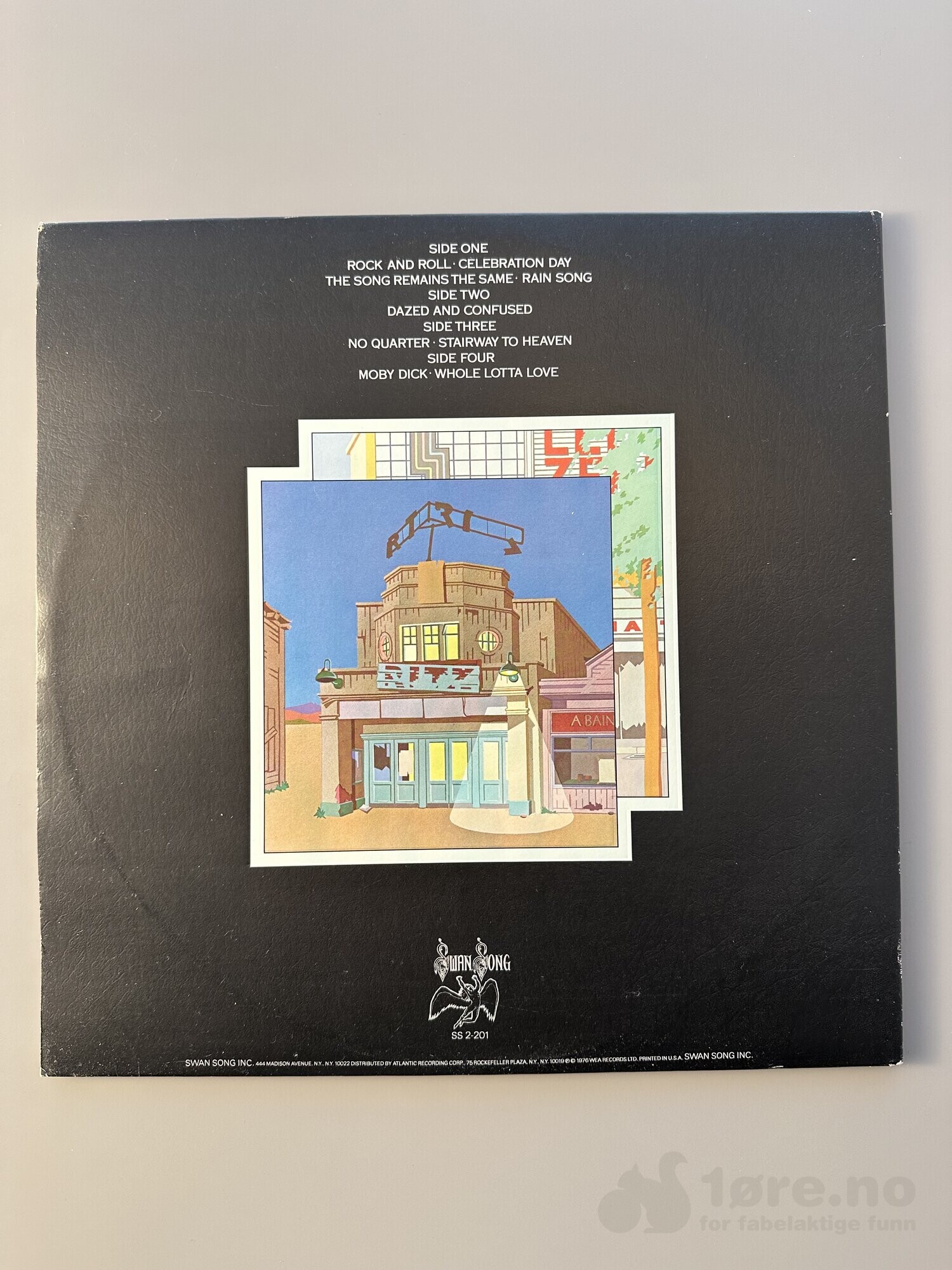 LP - Led Zeppelin - The Song Remains the Same, bilde 2