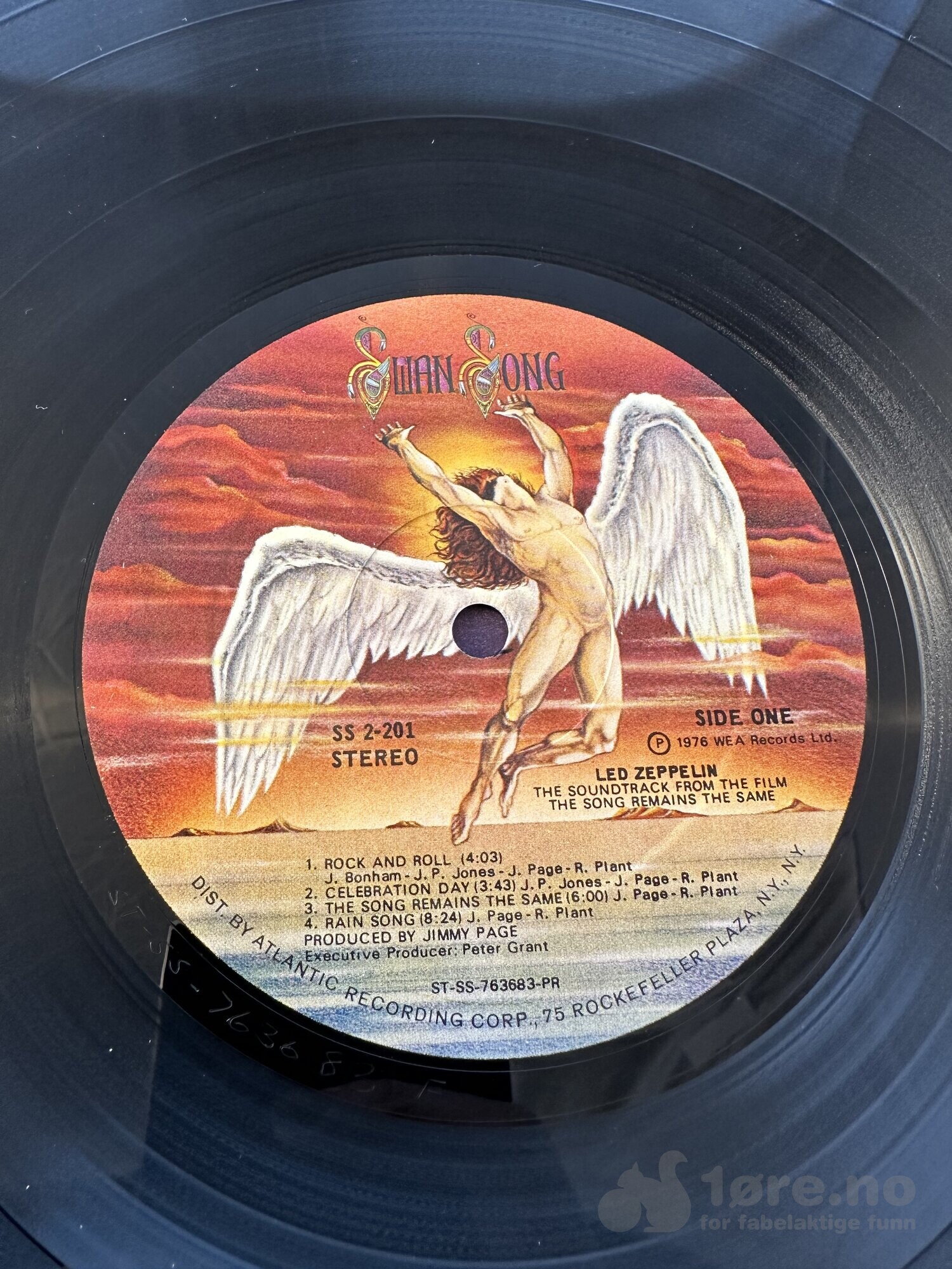 LP - Led Zeppelin - The Song Remains the Same, bilde 4