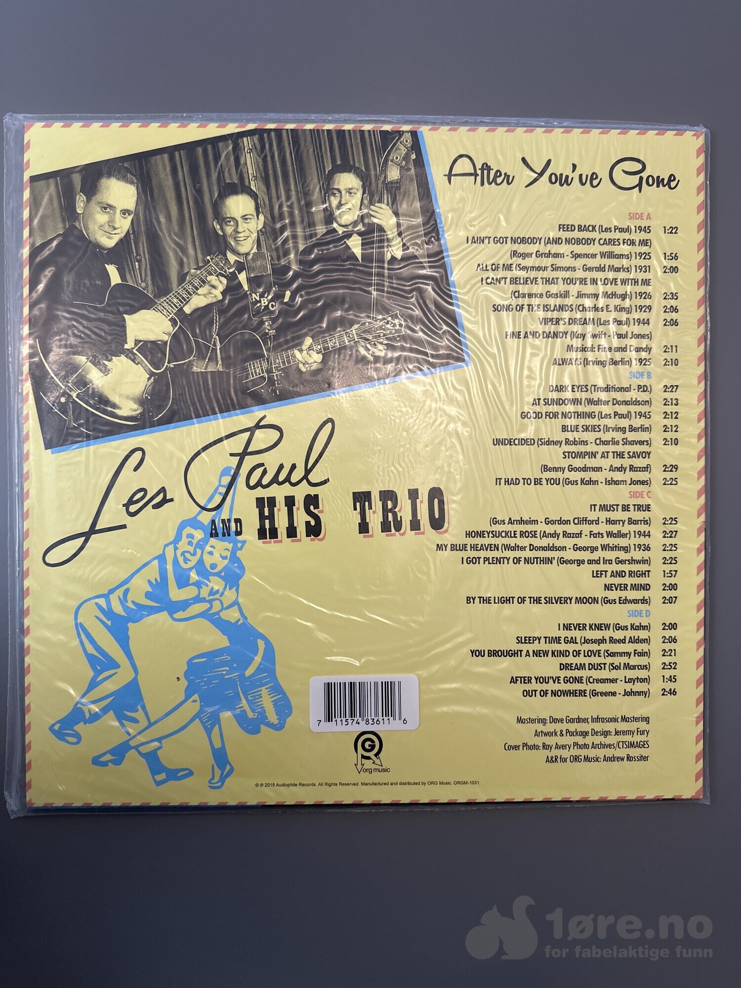 LP - Les Paul and His Trio - After you’ve gone, bilde 2