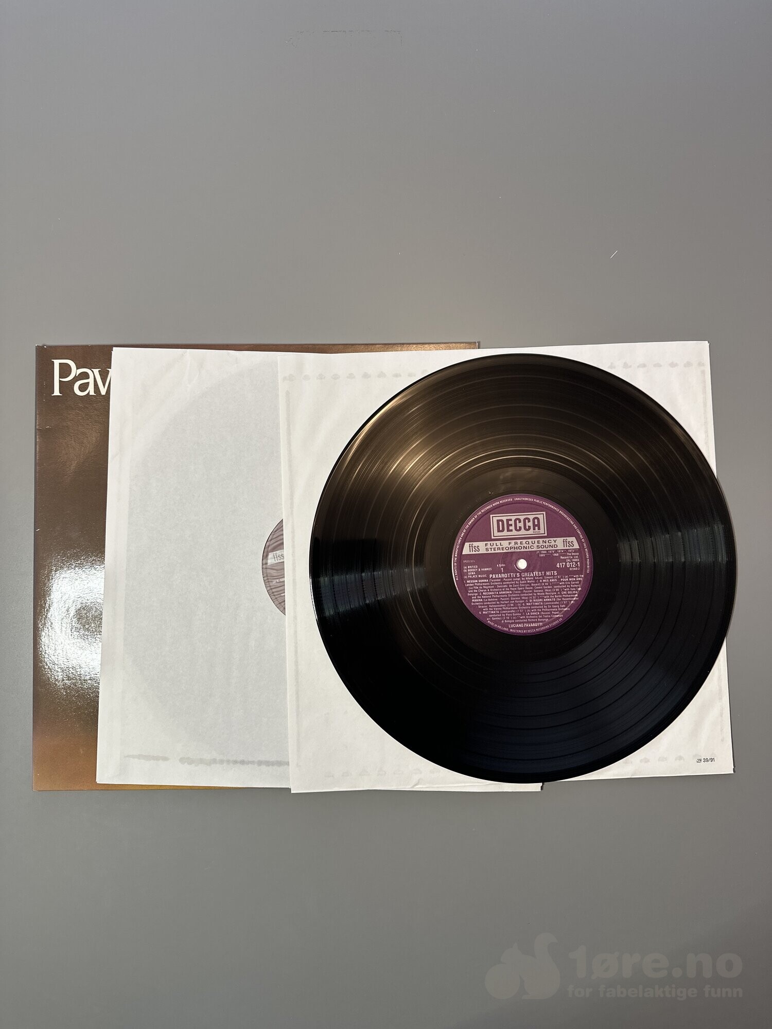 LP - Luciano Pavarotti - Greatest hits, bilde 3