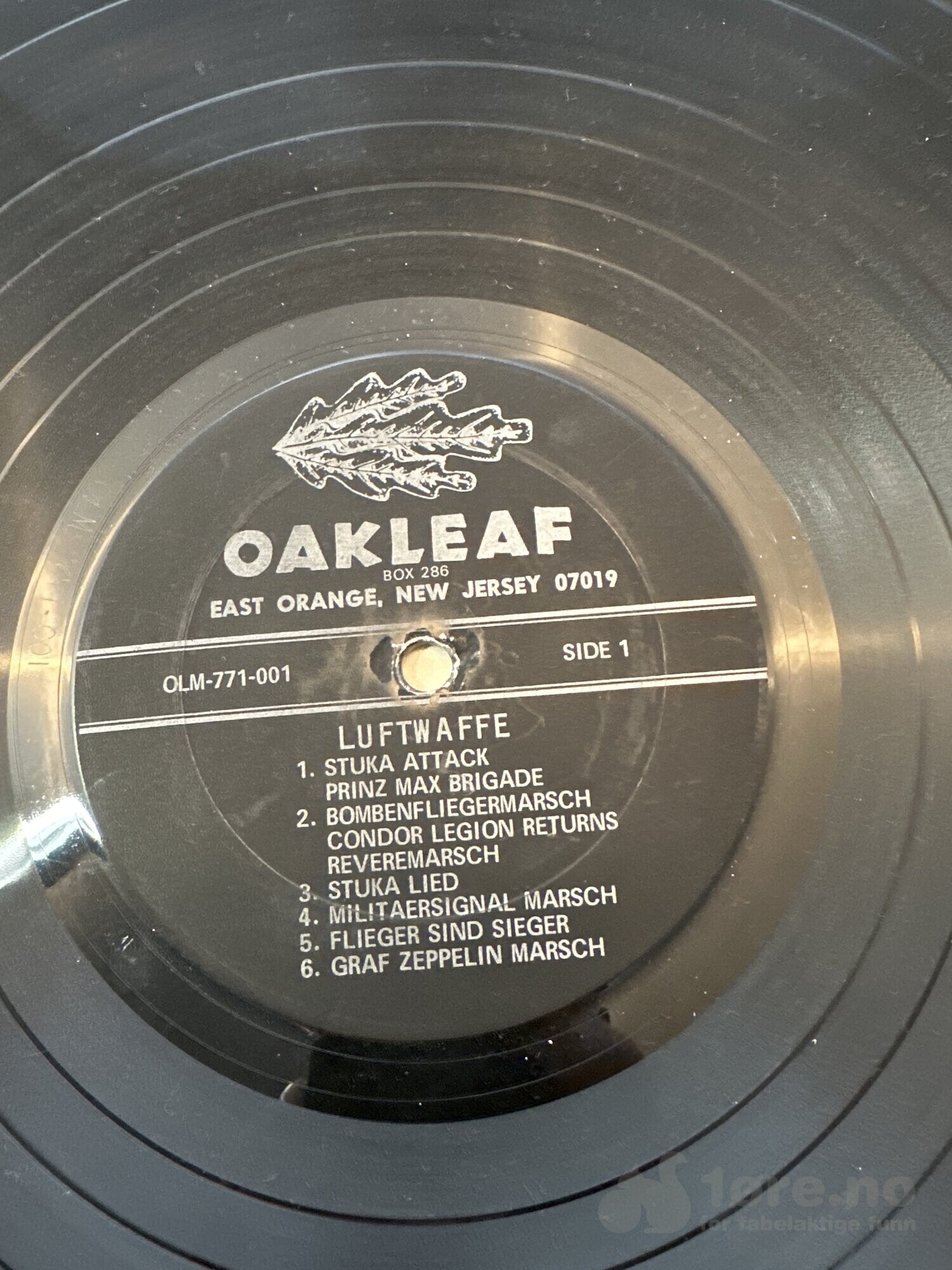 LP - Luftwaffe - Marches, songs, battle sounds, bilde 3