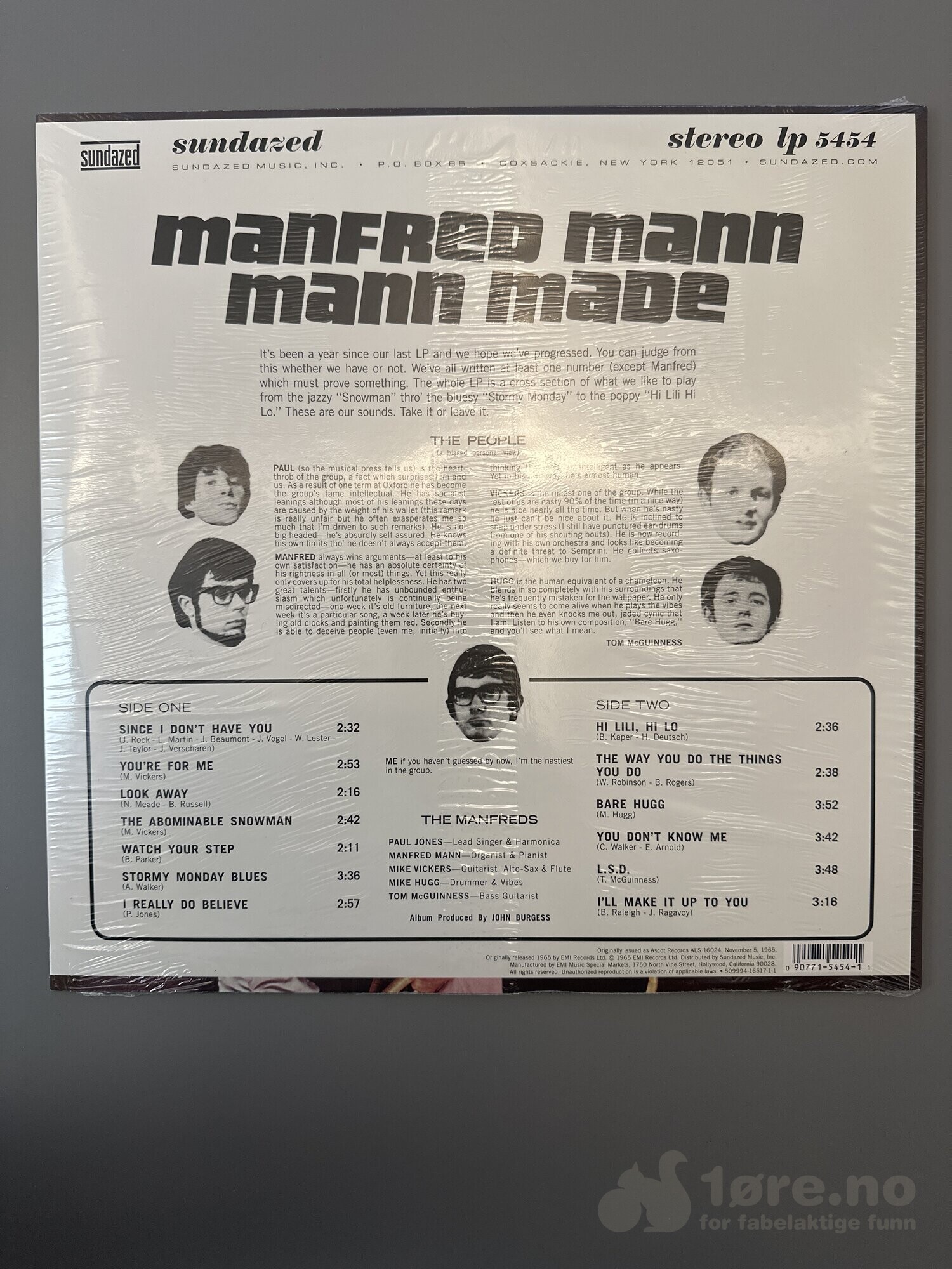LP - Manfred mann - Mann made, bilde 2