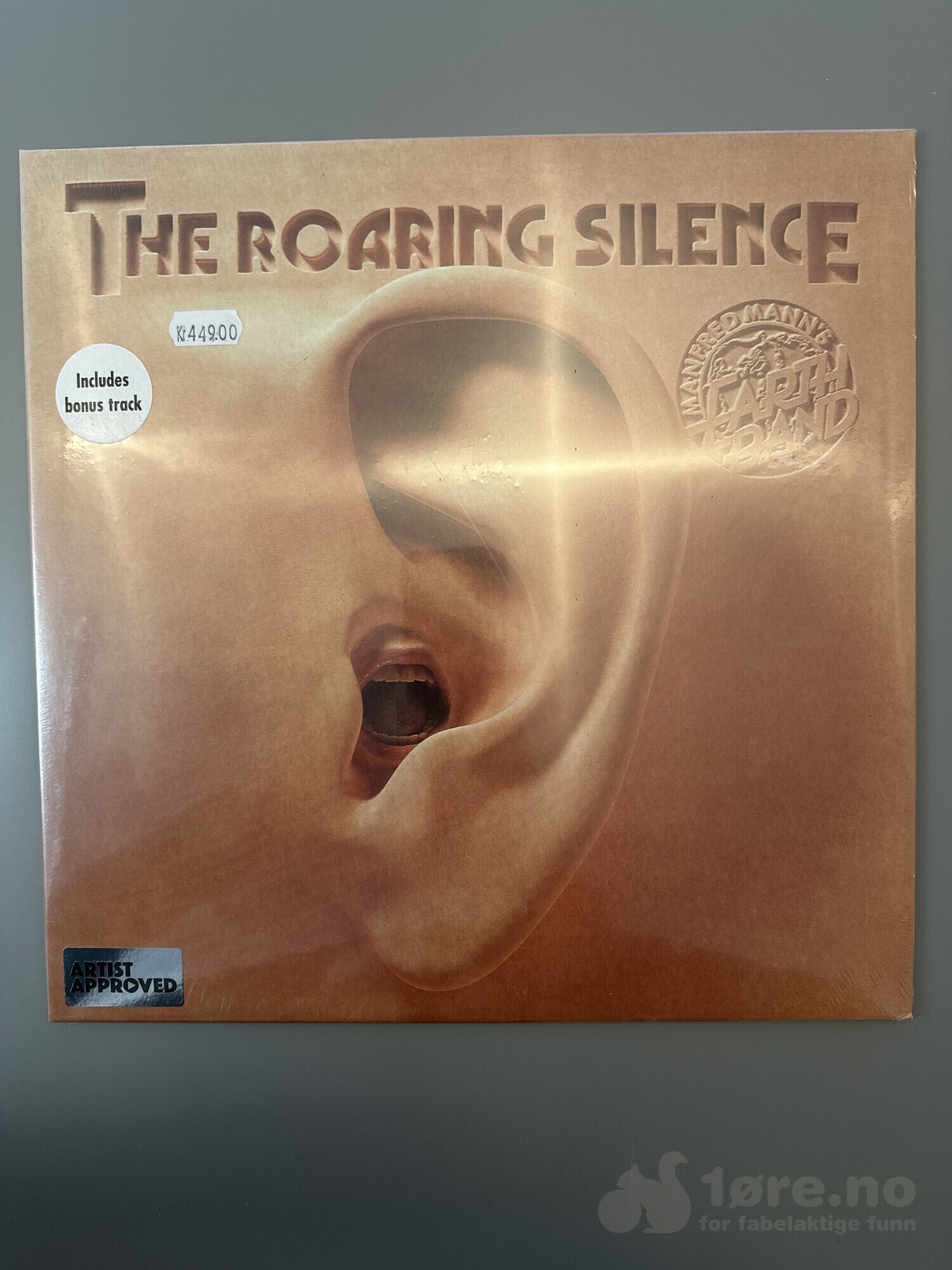 LP - Manfred Mann's Earth Band - The Roaring Silence