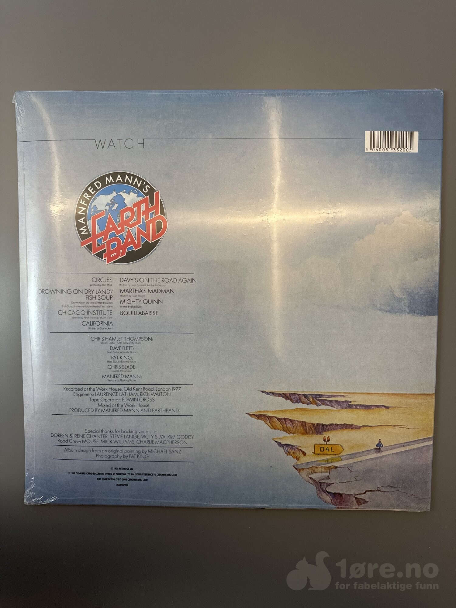 LP - Manfred Mann’s Earth band - Watch, bilde 2