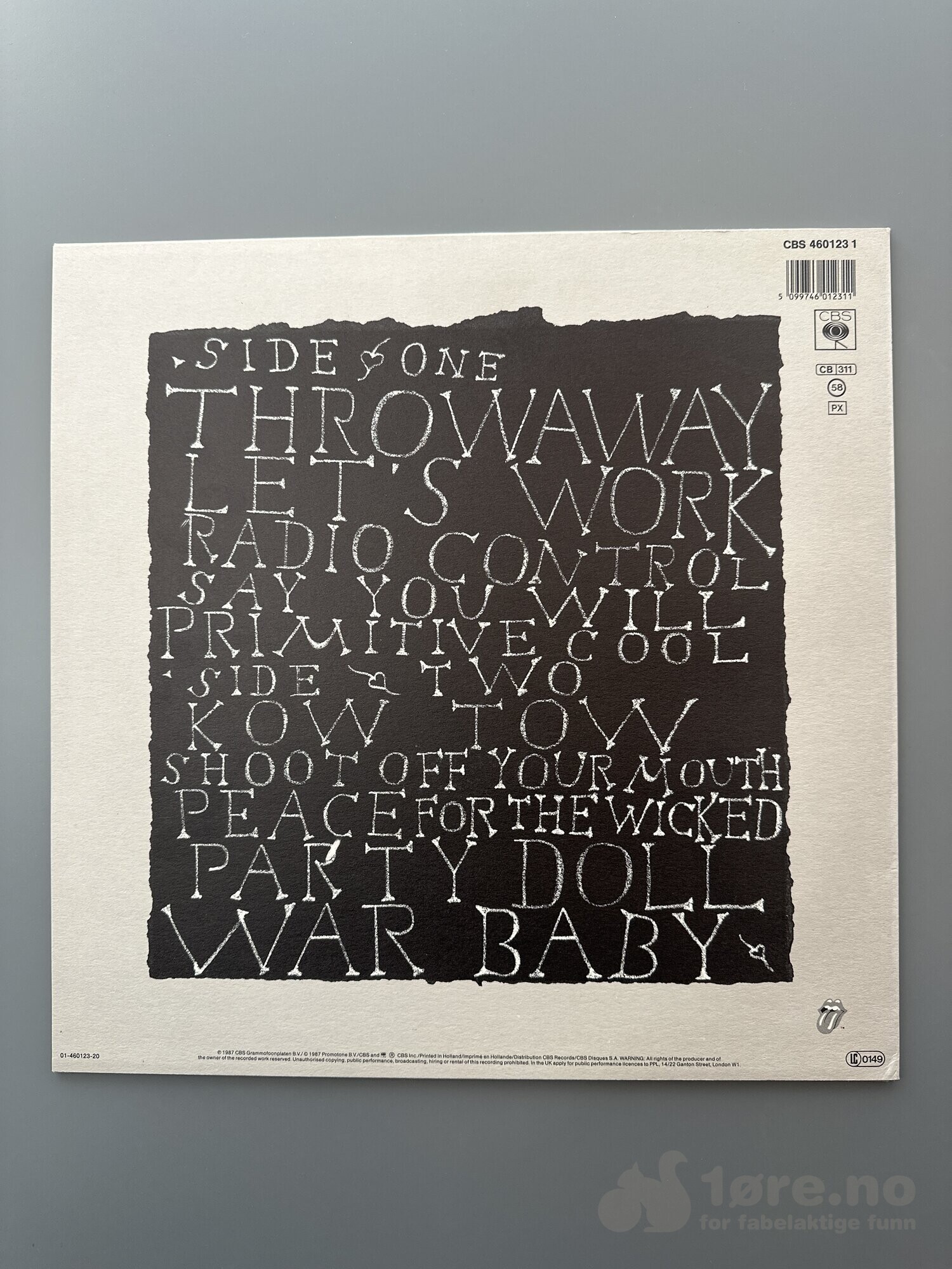 LP - Mick Jagger - Primitive cool, bilde 2