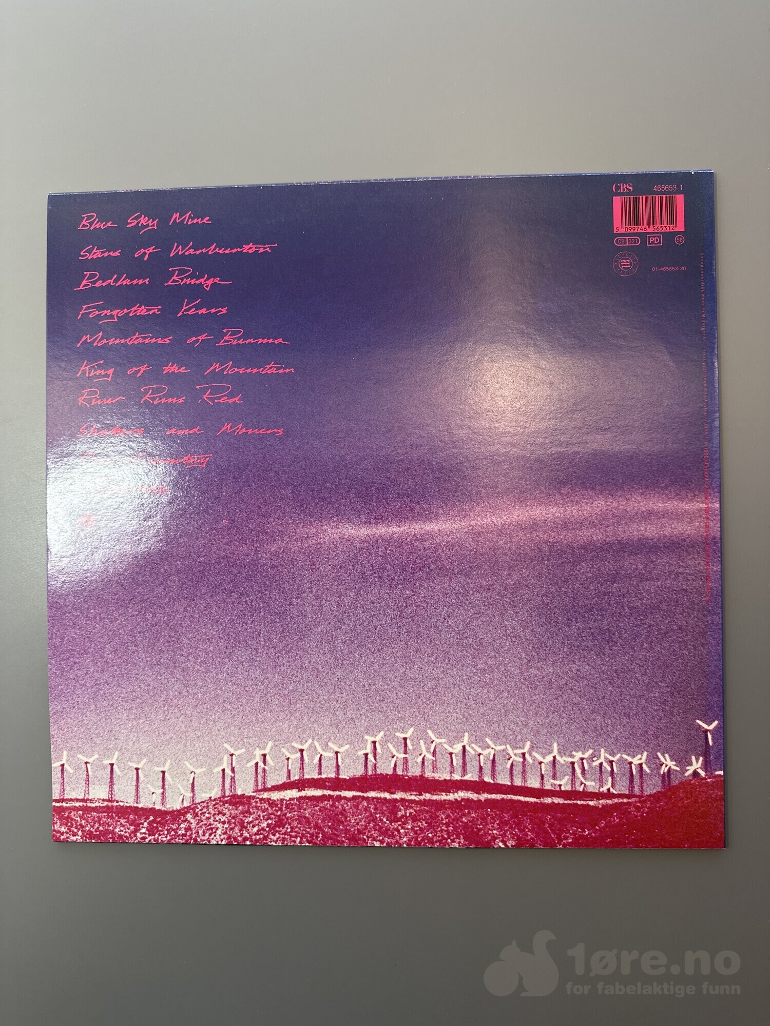 LP - Midnight Oil - Blue Sky Mine, bilde 2