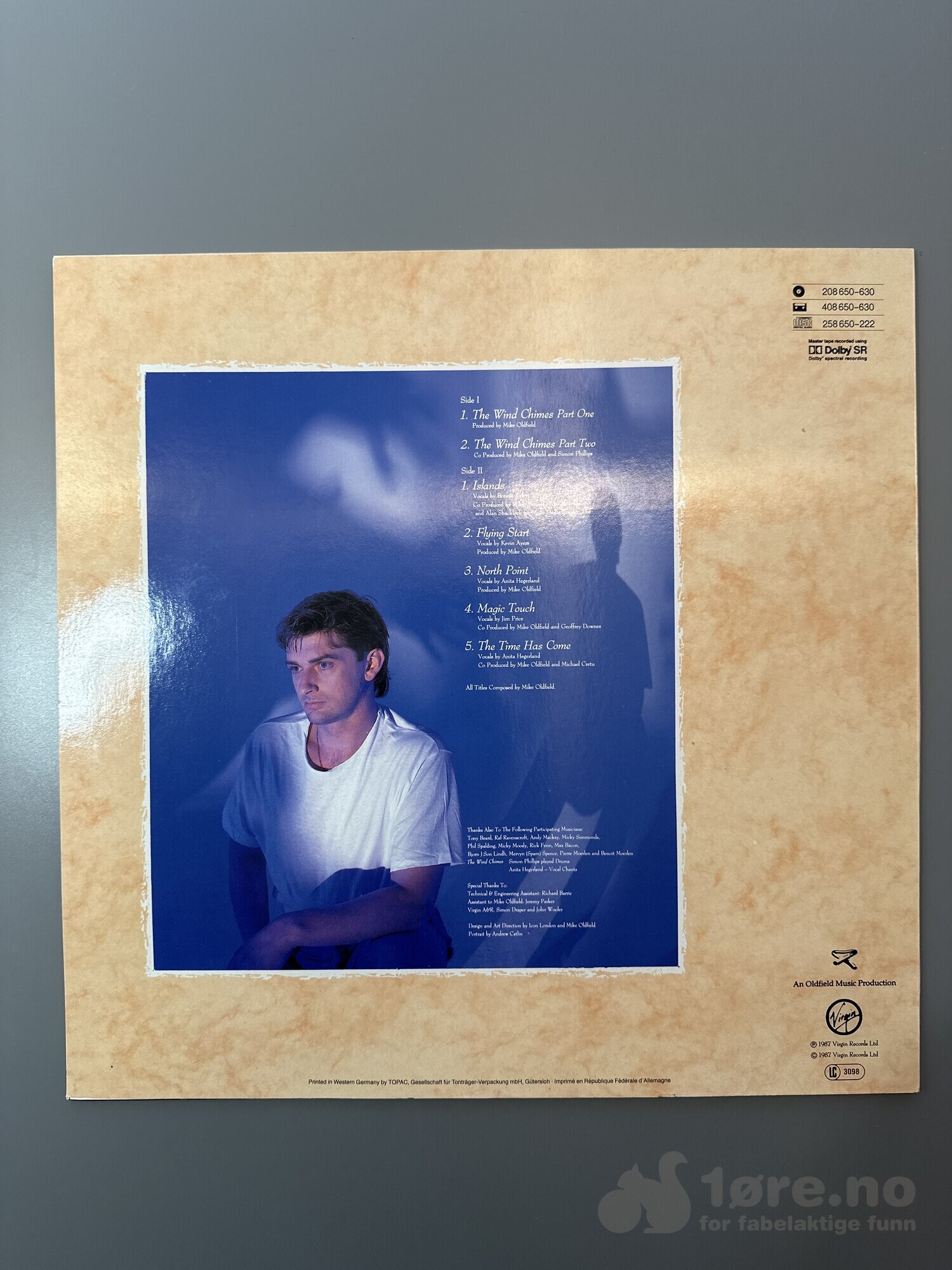 LP - Mike Oldfield - Islands, bilde 2