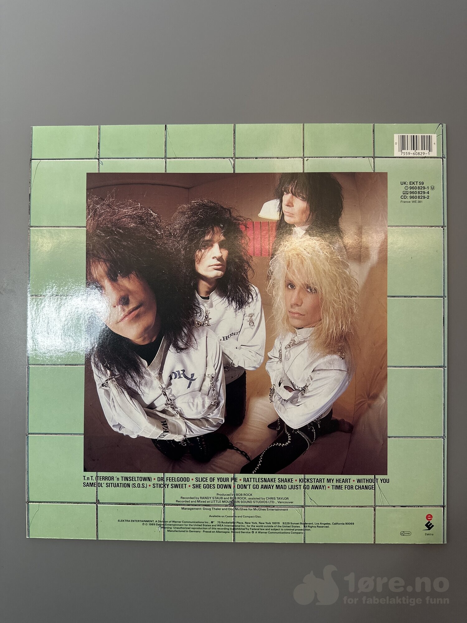 LP - Motley Crue - Dr. Feelgood, bilde 2