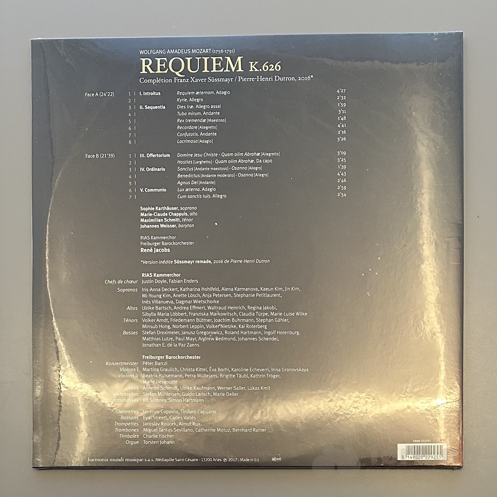 LP - Mozart - Requiem, bilde 2