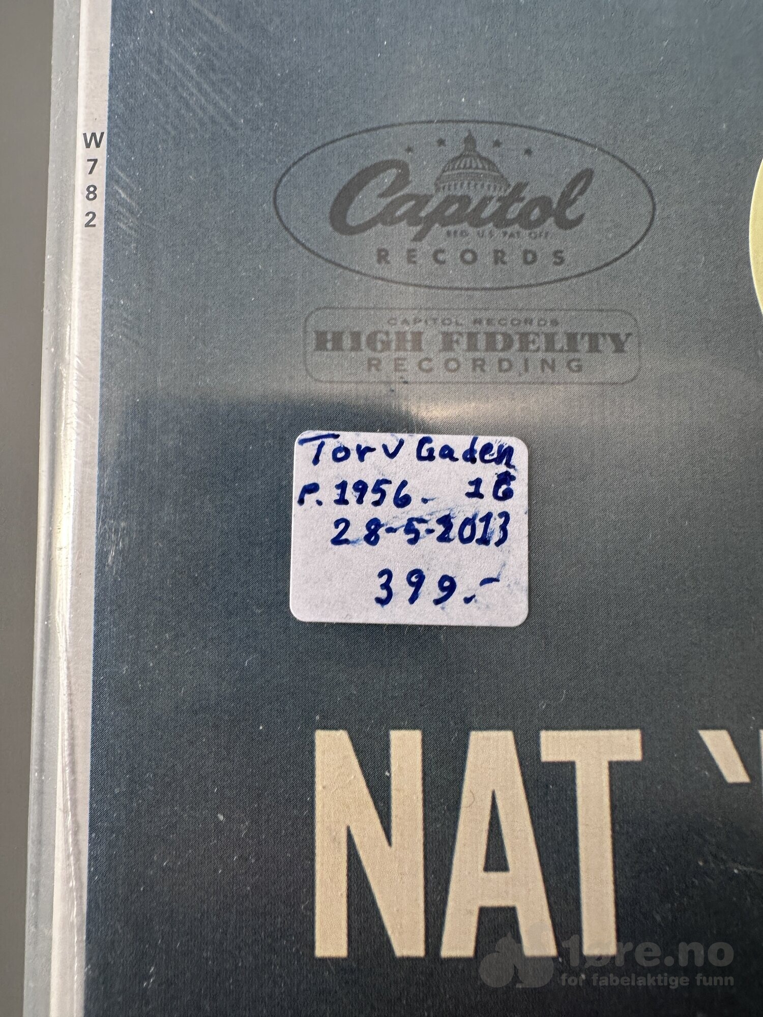 LP - Nat ‘King’ Cole - After midnight, bilde 3
