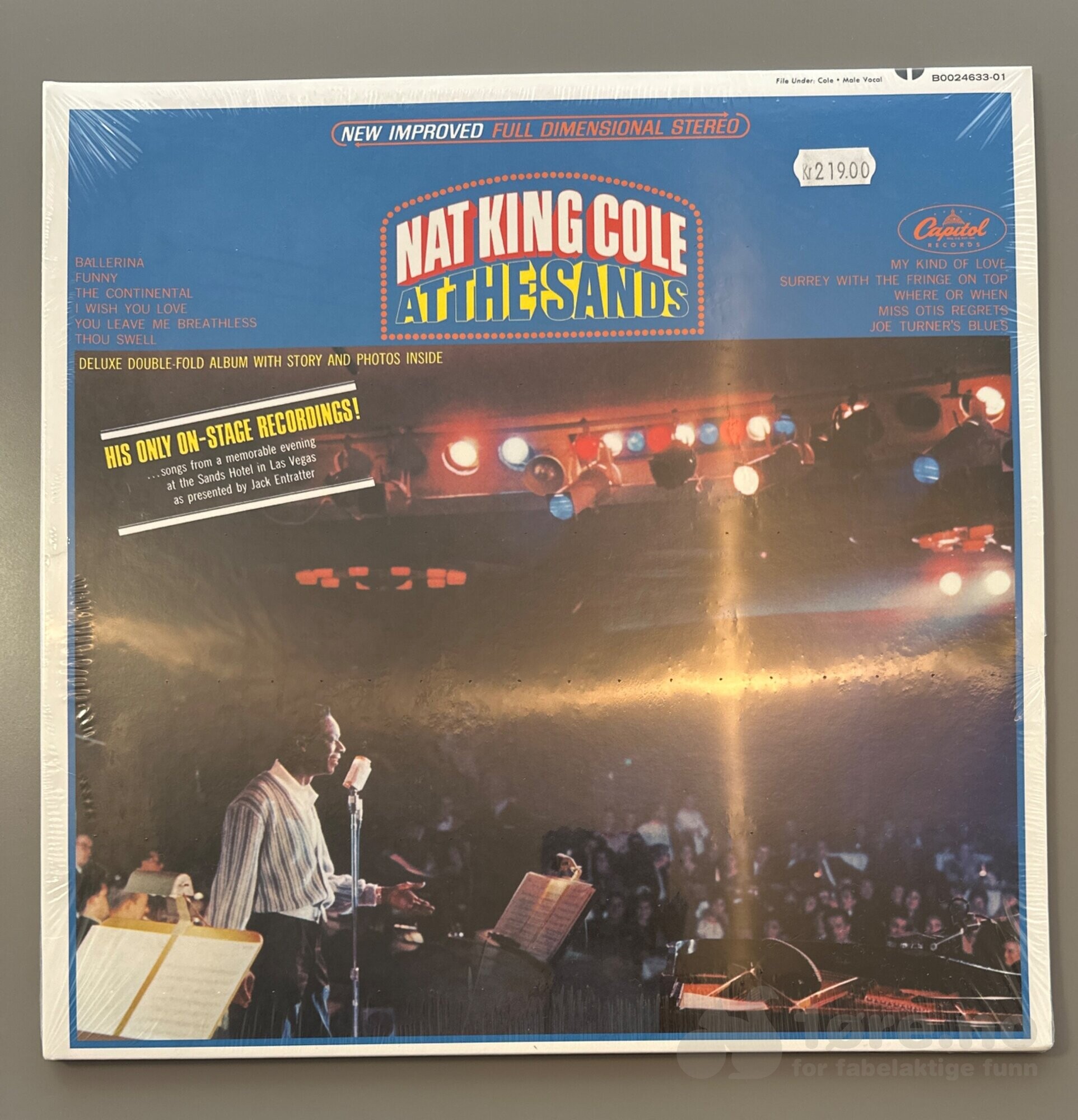 LP - Nat King Cole  - At the sands