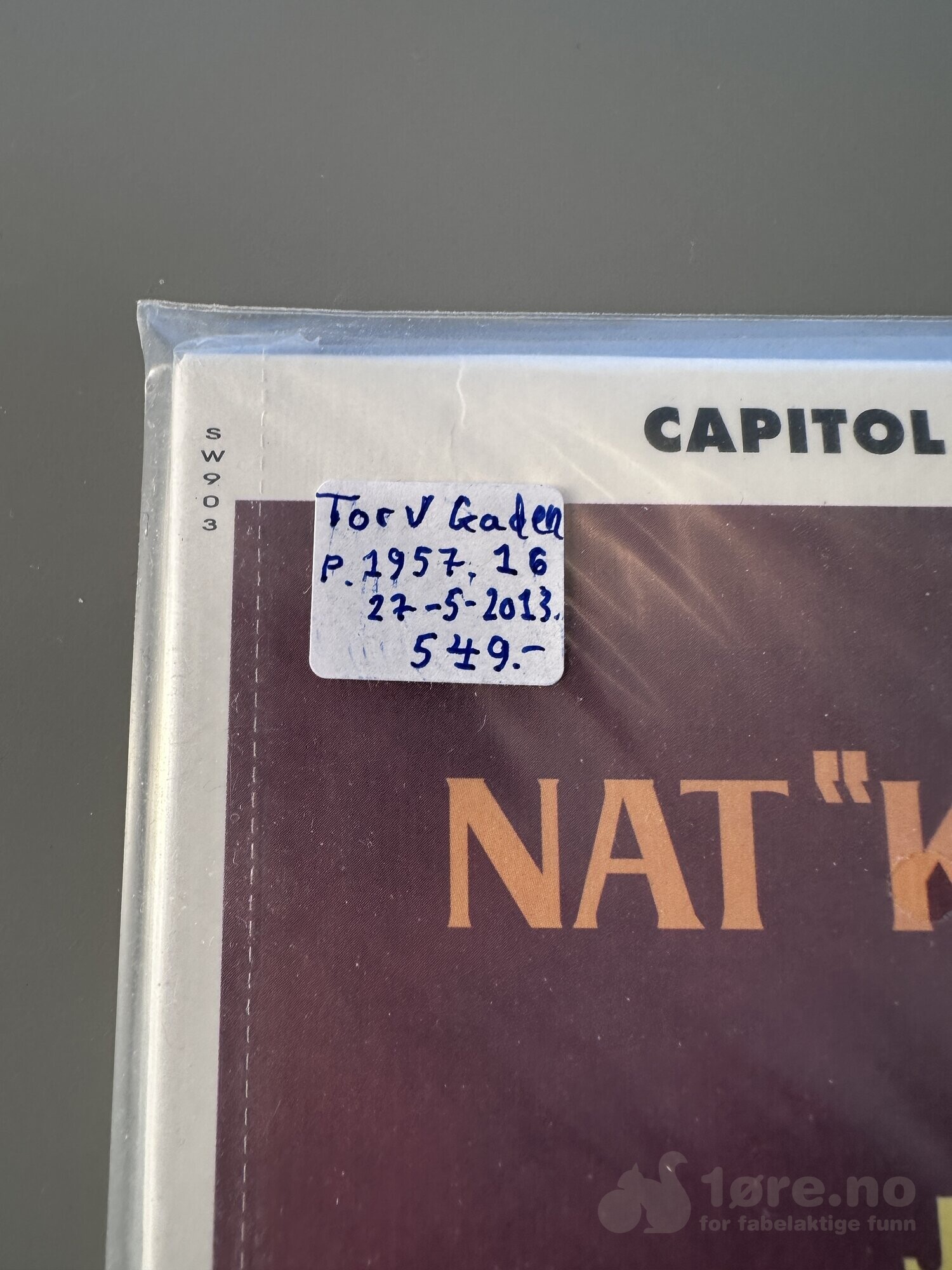 LP - Nat King Cole - Just one of those things, bilde 3