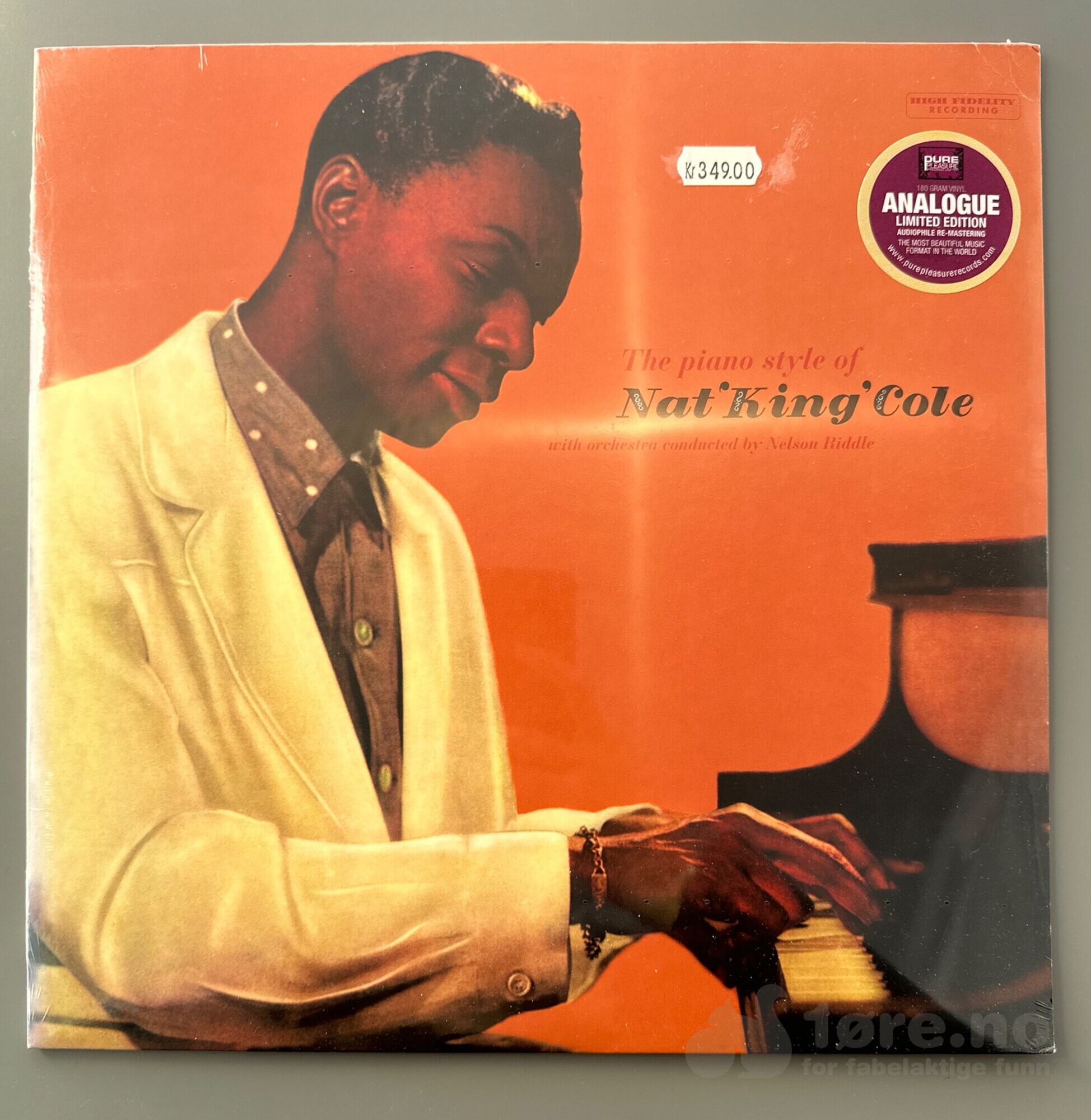 LP - Nat King Cole - The piano style of Nat King Cole