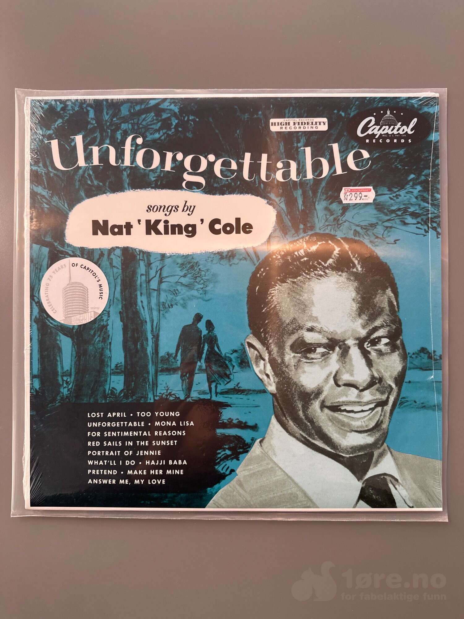 LP - Nat King Cole - Unforgettable