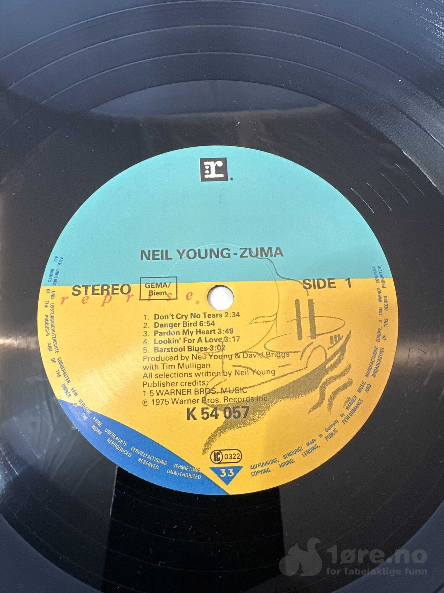 LP - Neil Young / Crazy horse - Zumba, bilde 3